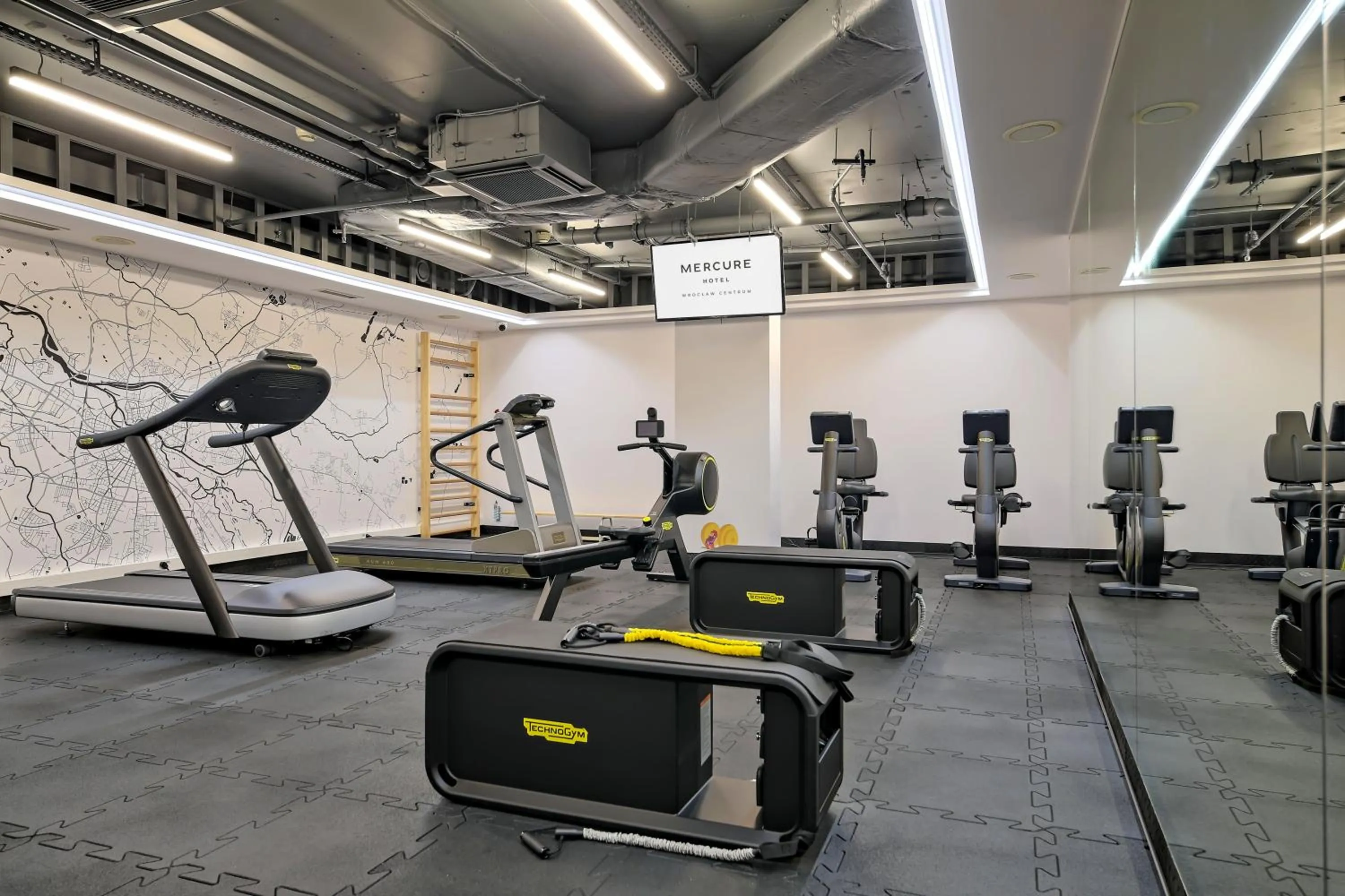 Fitness centre/facilities in Mercure Wrocław Centrum