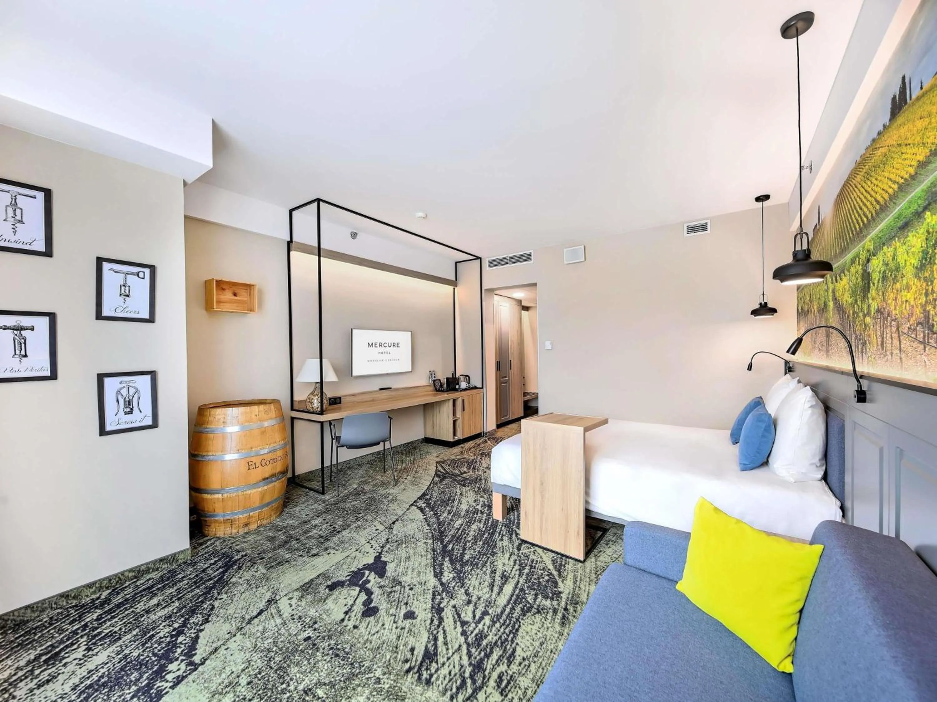 Bedroom, Bed in Mercure Wrocław Centrum