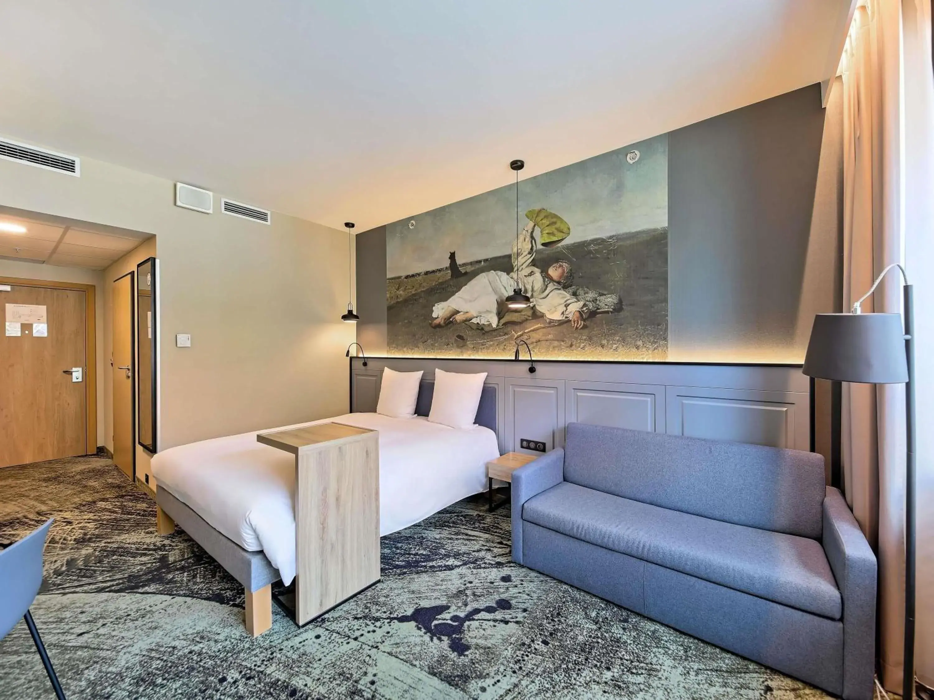 Bedroom in Mercure Wrocław Centrum Bedroom in Mercure Wrocław Centrum