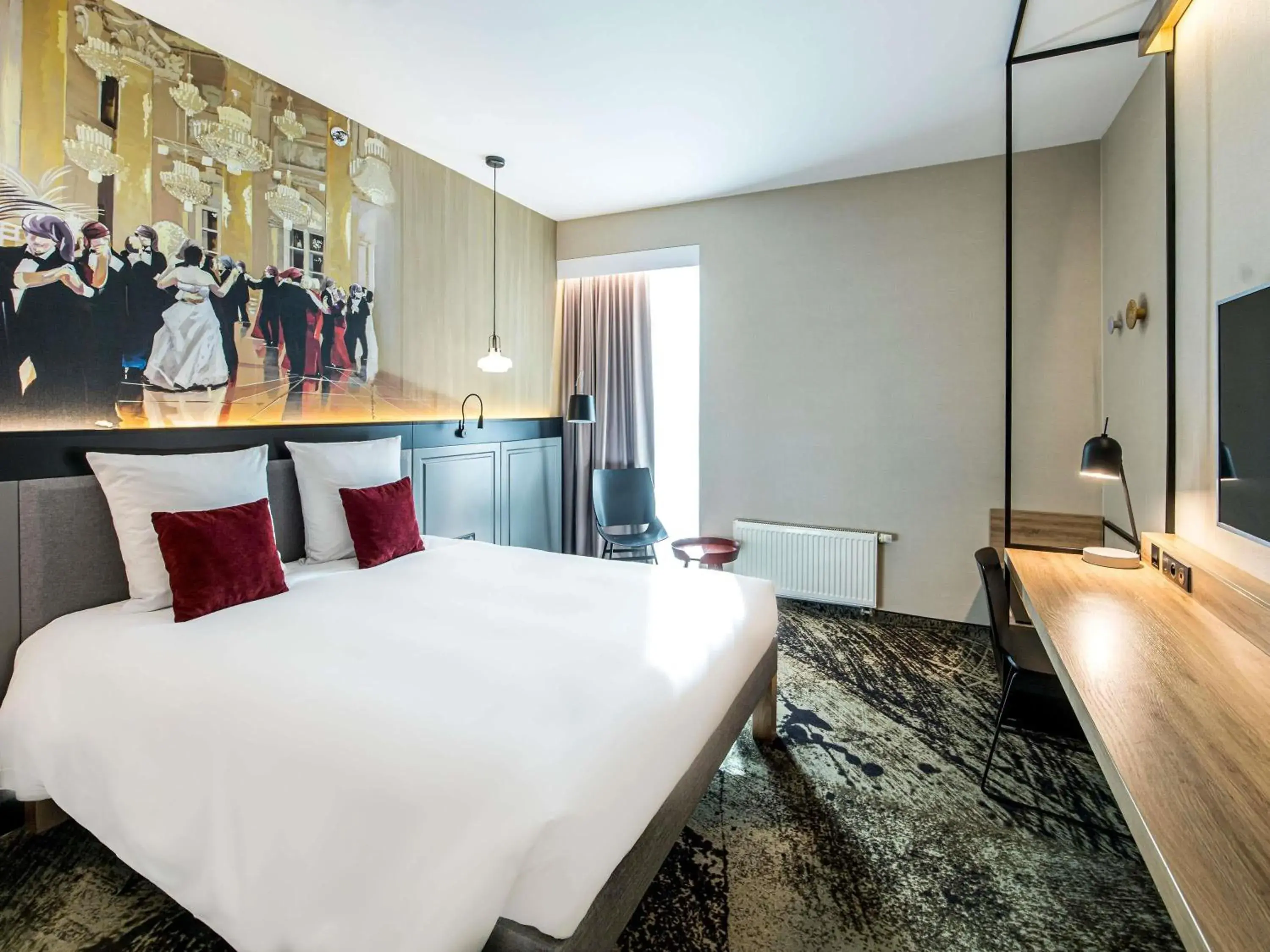 Bedroom, Bed in Mercure Wrocław Centrum Bedroom, Bed in Mercure Wrocław Centrum