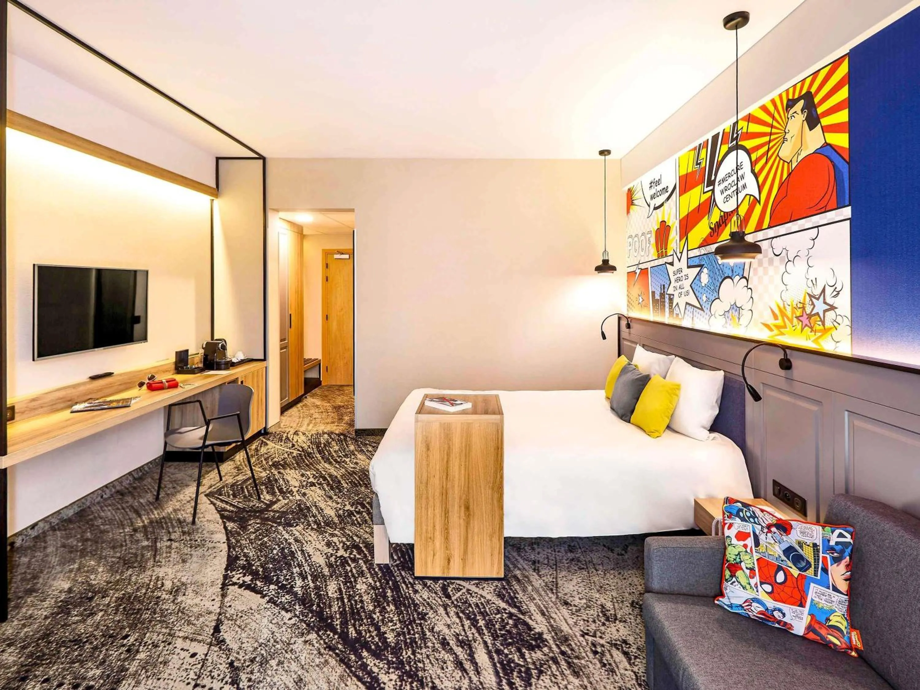 Bedroom, Bed in Mercure Wrocław Centrum