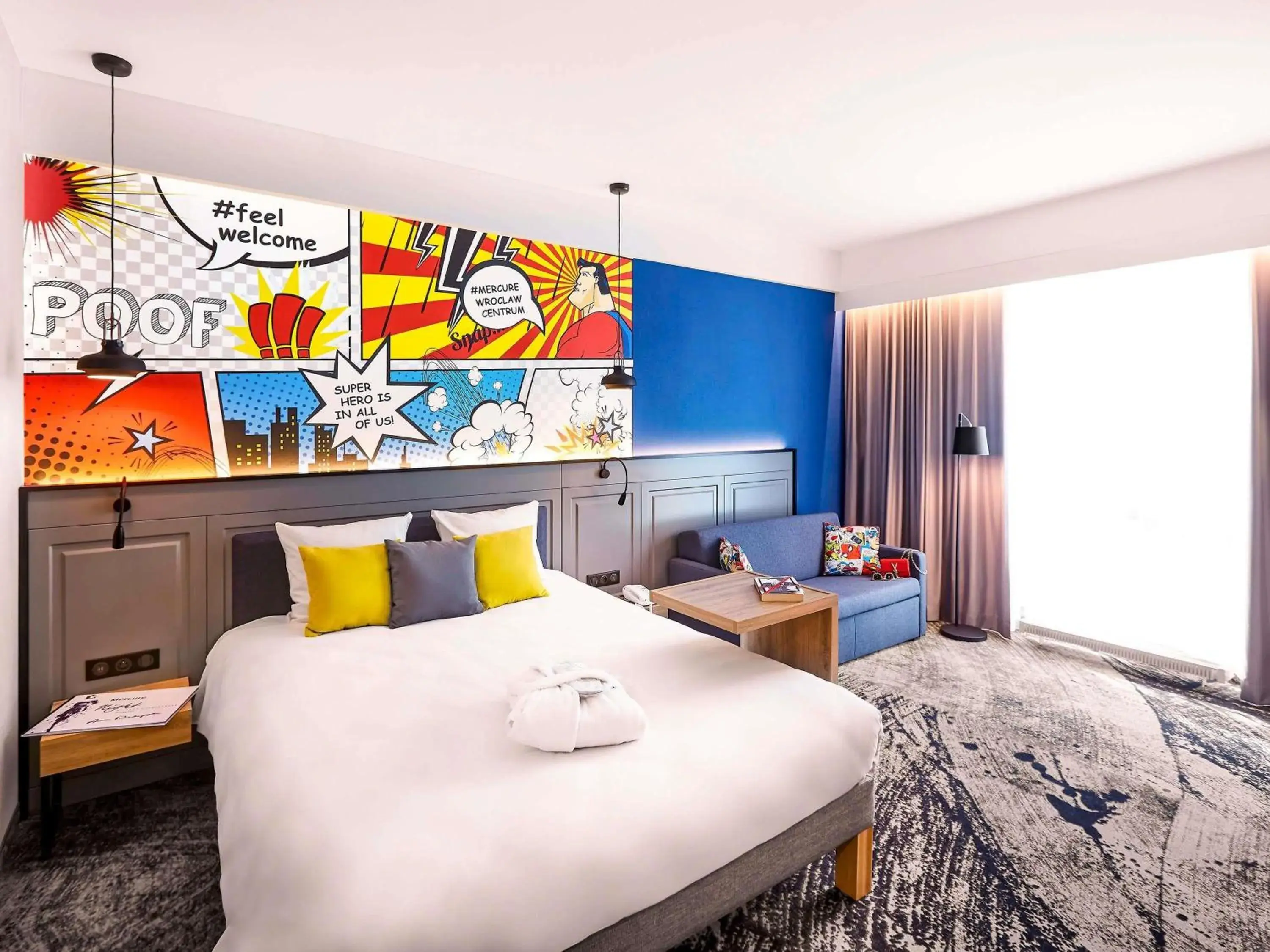 Bedroom, Bed in Mercure Wrocław Centrum Bedroom, Bed in Mercure Wrocław Centrum