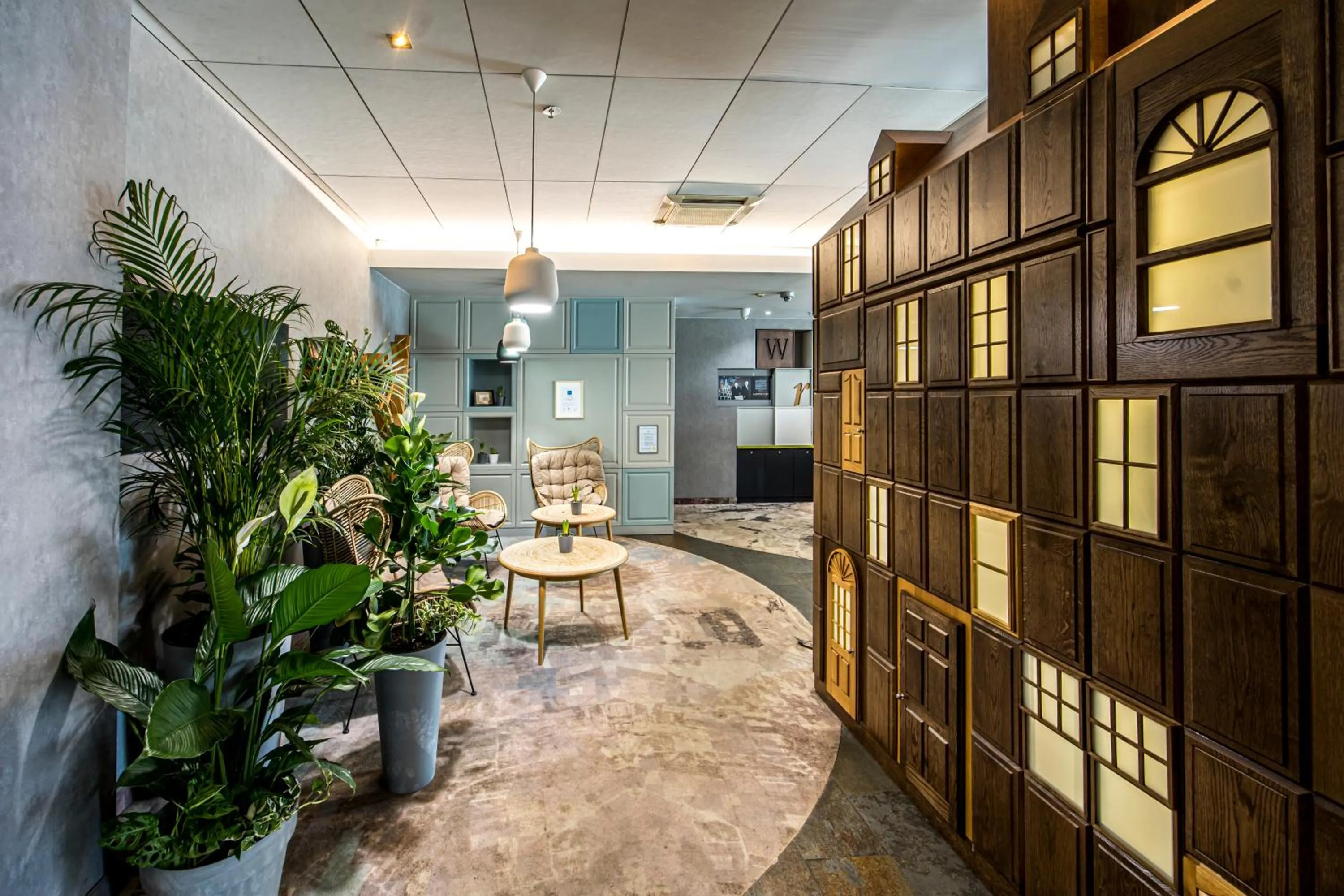 Lobby or reception in Mercure Wrocław Centrum