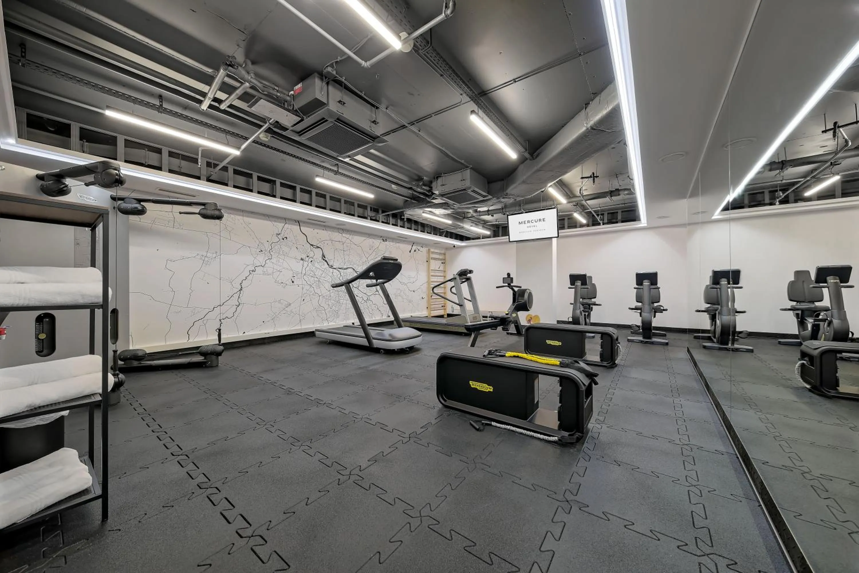 Fitness centre/facilities in Mercure Wrocław Centrum