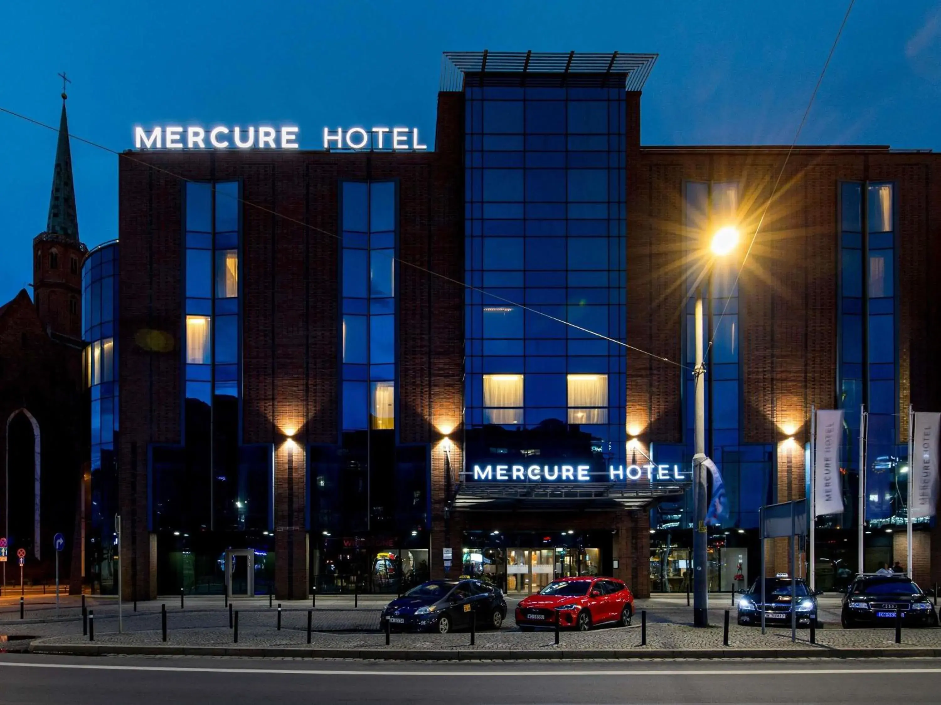 Property building in Mercure Wrocław Centrum Property building in Mercure Wrocław Centrum