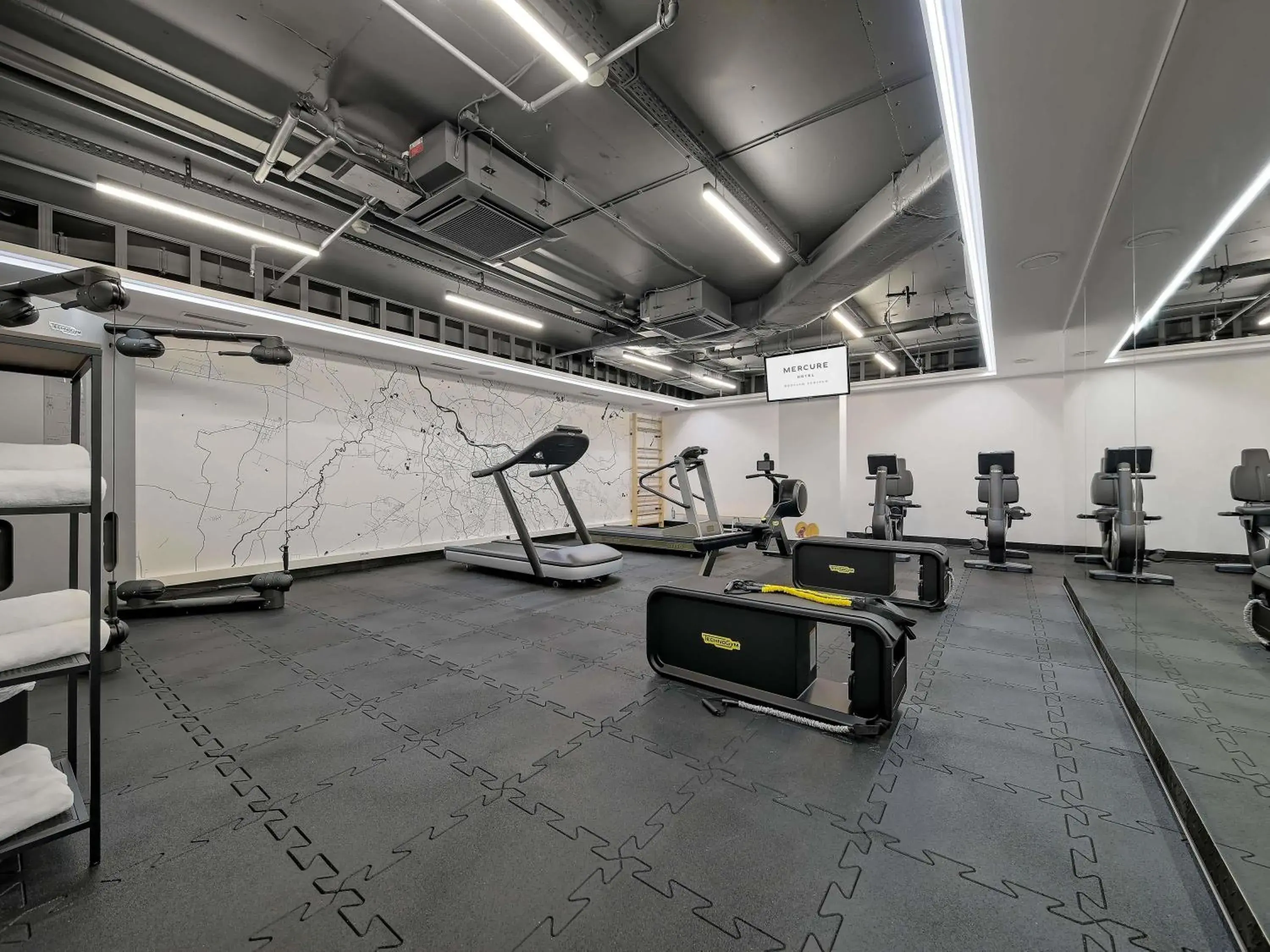 Fitness centre/facilities in Mercure Wrocław Centrum Fitness centre/facilities in Mercure Wrocław Centrum