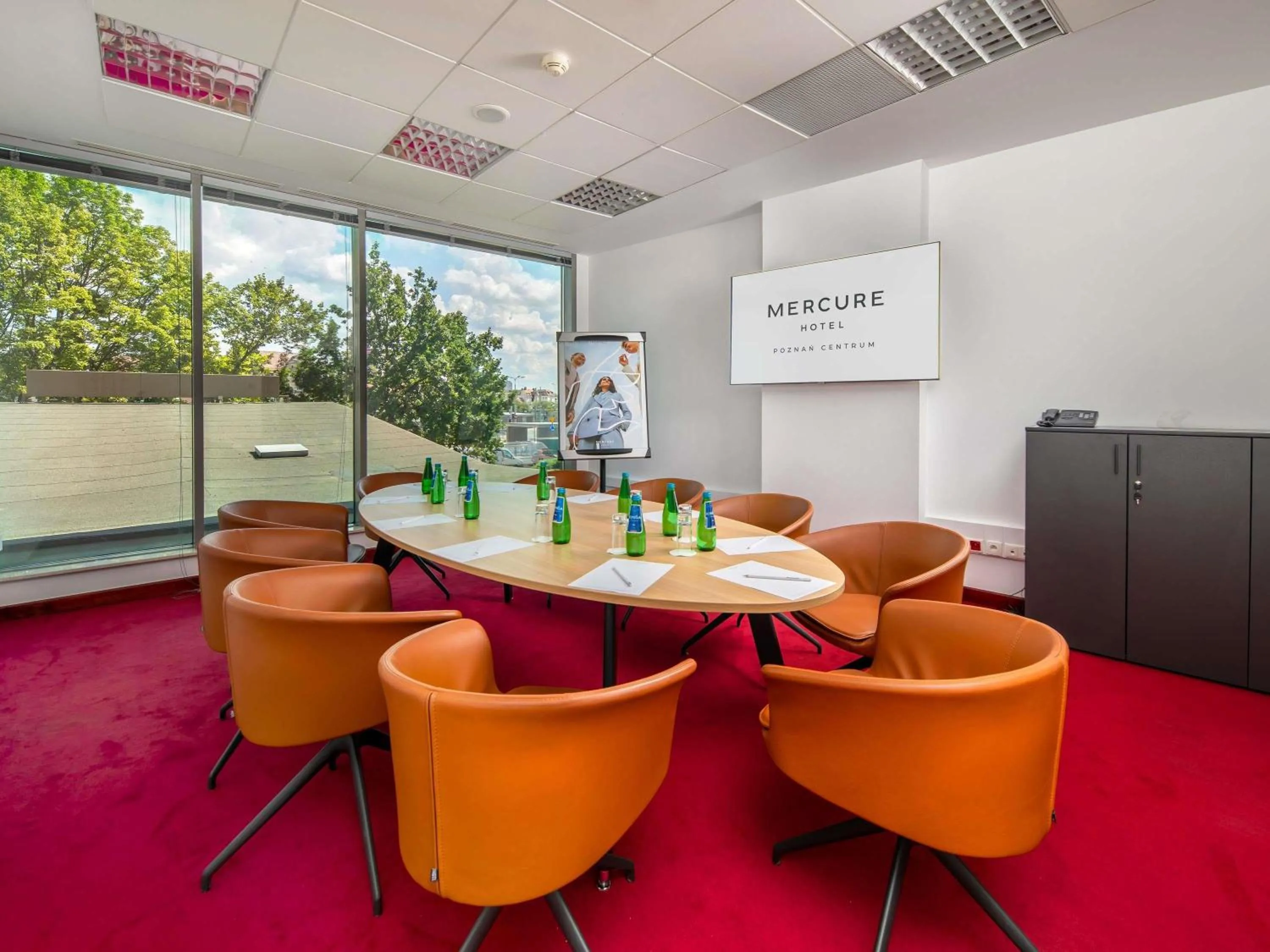 Meeting/conference room in Hotel Mercure Poznań Centrum