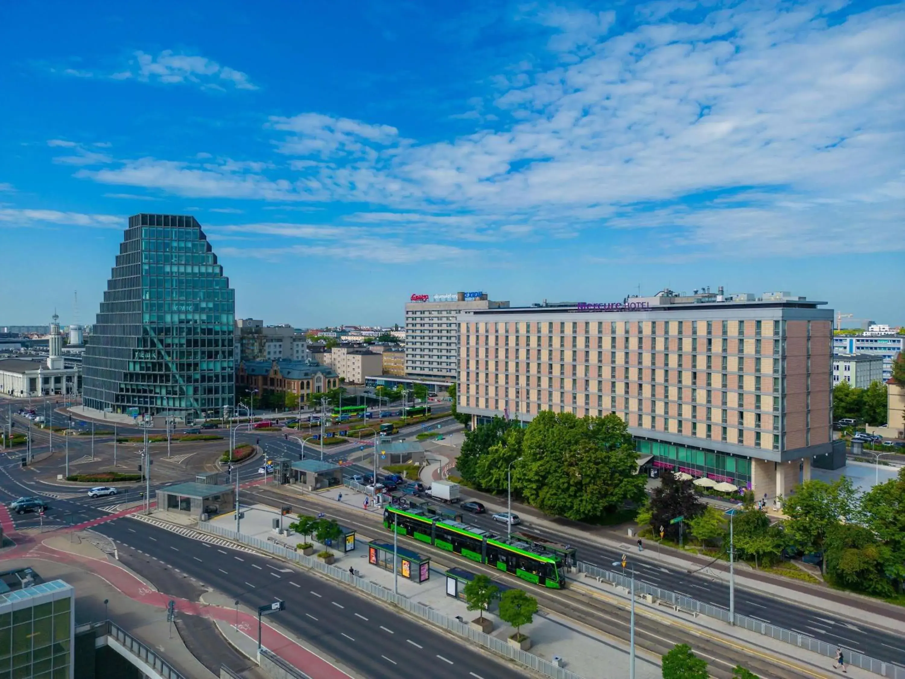 Property building in Hotel Mercure Poznań Centrum Property building in Hotel Mercure Poznań Centrum