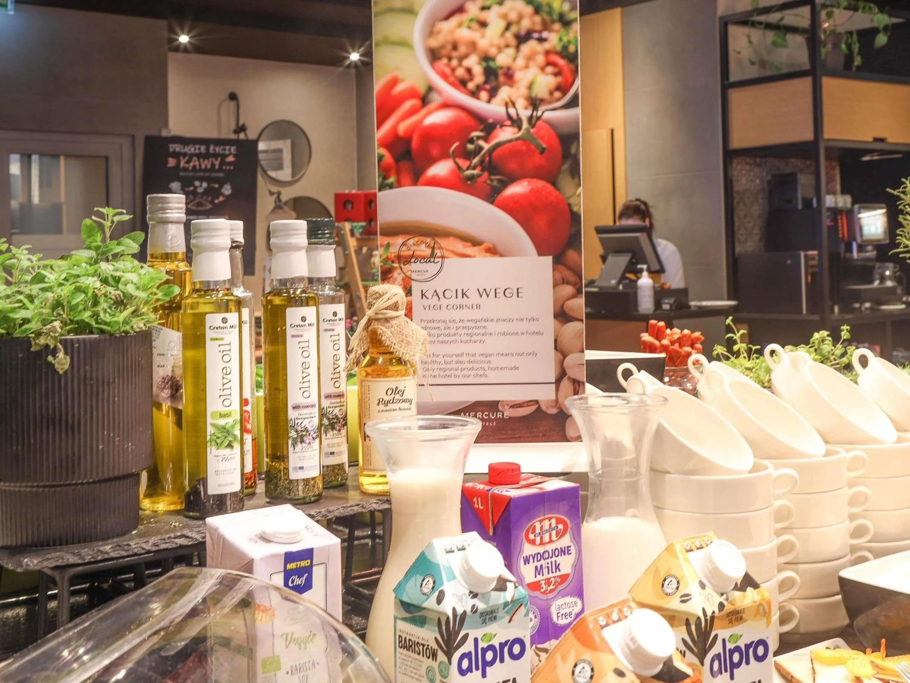 Restaurant/places to eat in Hotel Mercure Poznań Centrum