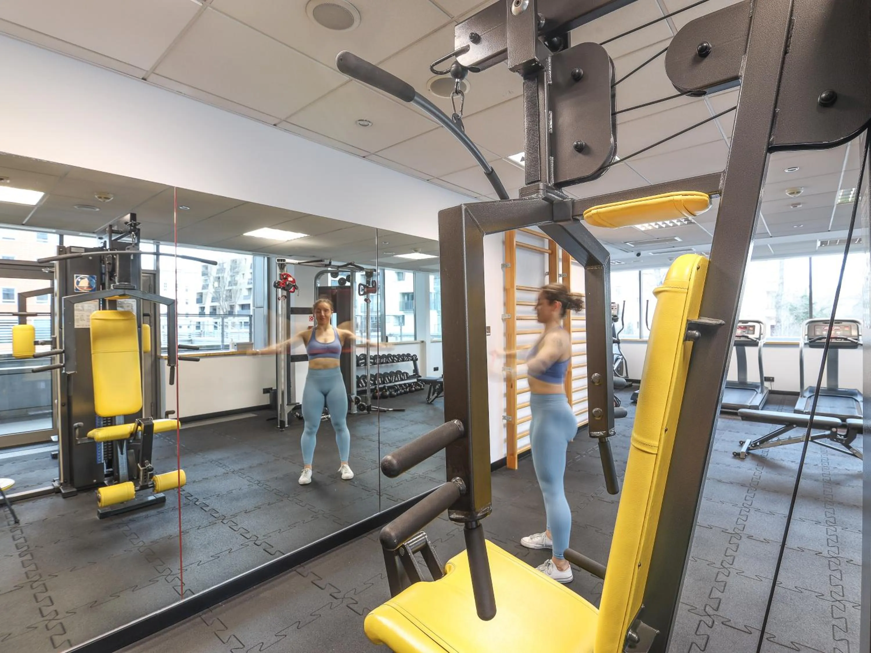 Fitness centre/facilities in Hotel Mercure Poznań Centrum