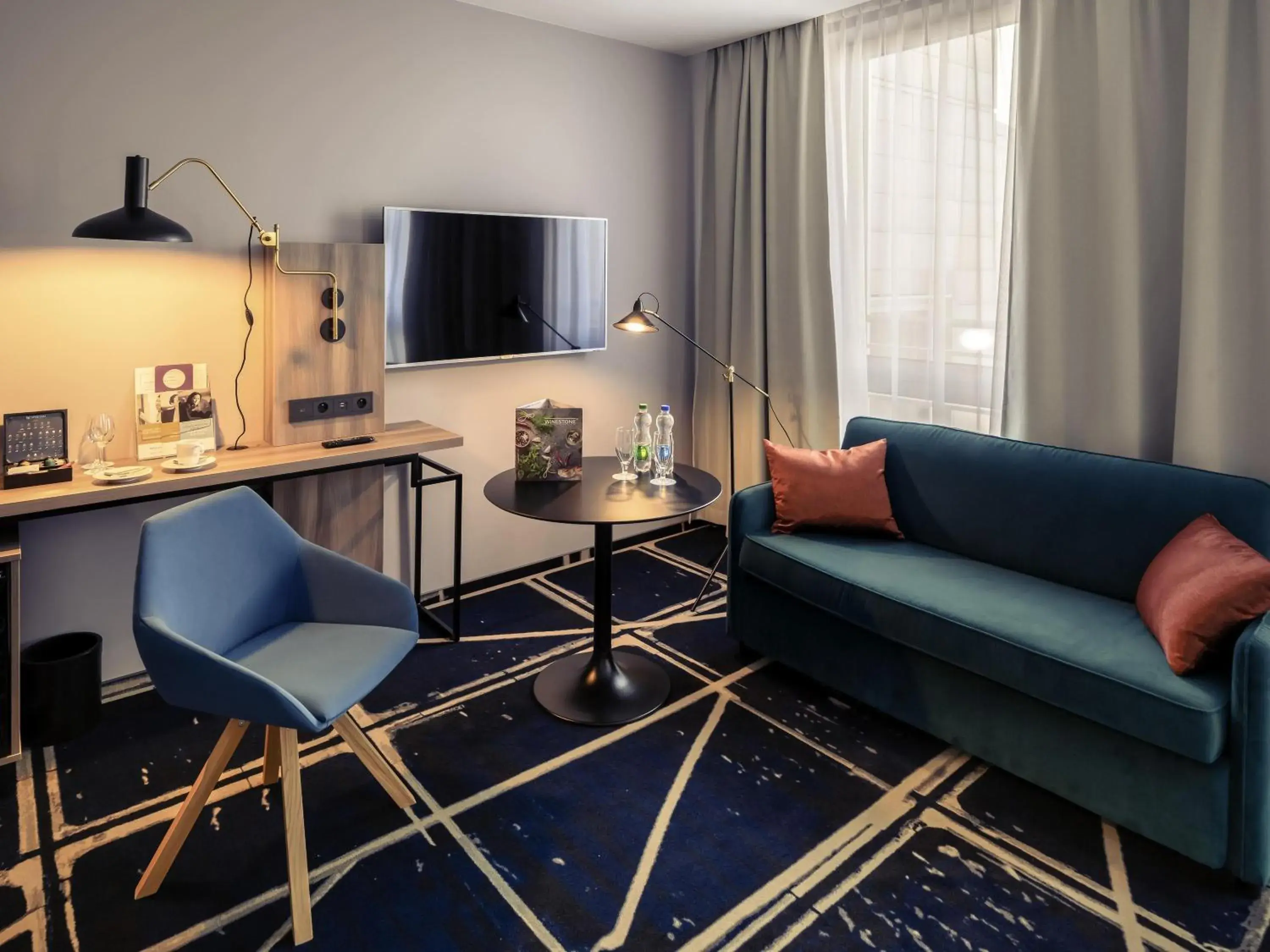 Bedroom in Hotel Mercure Poznań Centrum Bedroom in Hotel Mercure Poznań Centrum