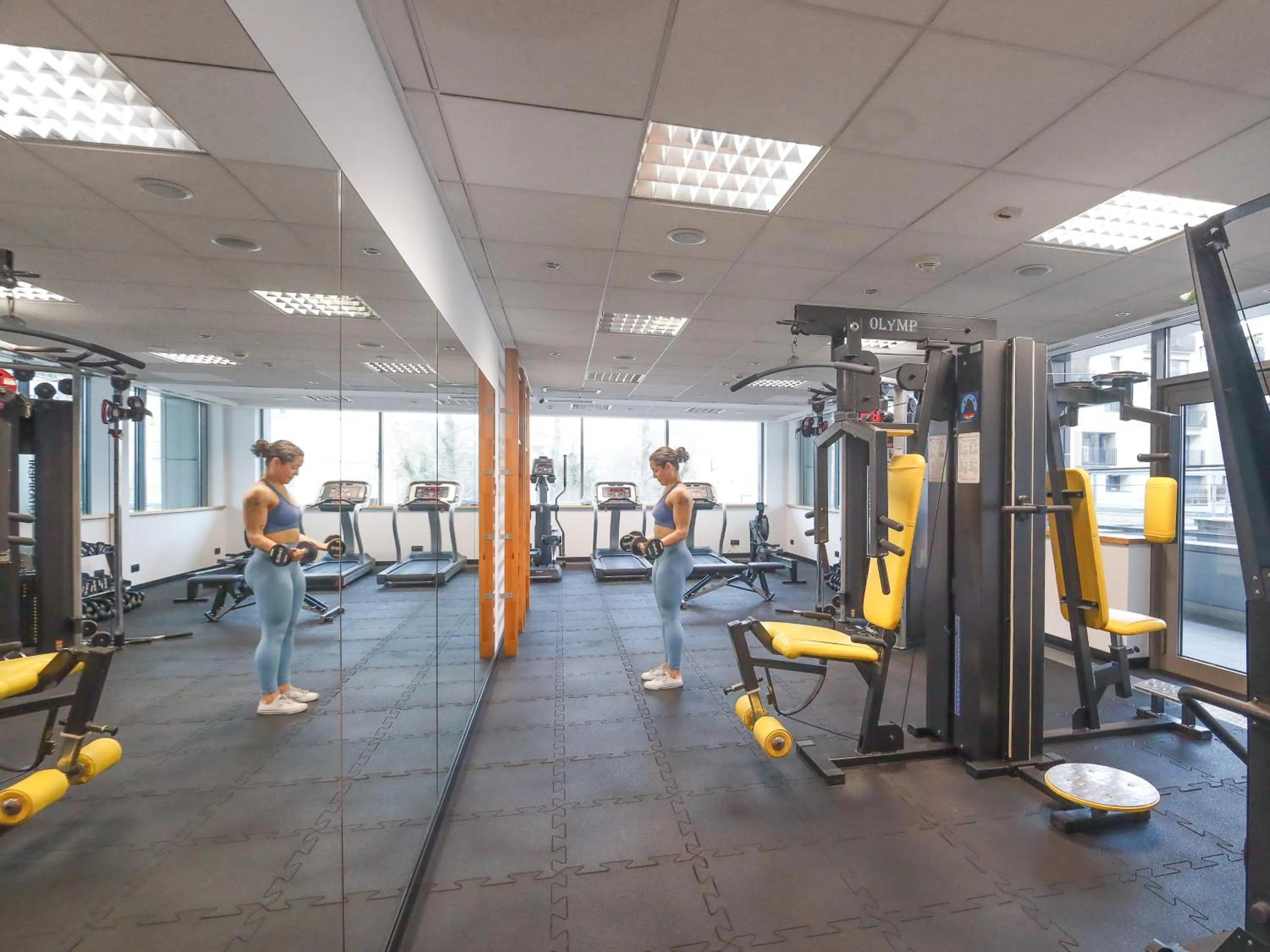 Fitness centre/facilities in Hotel Mercure Poznań Centrum