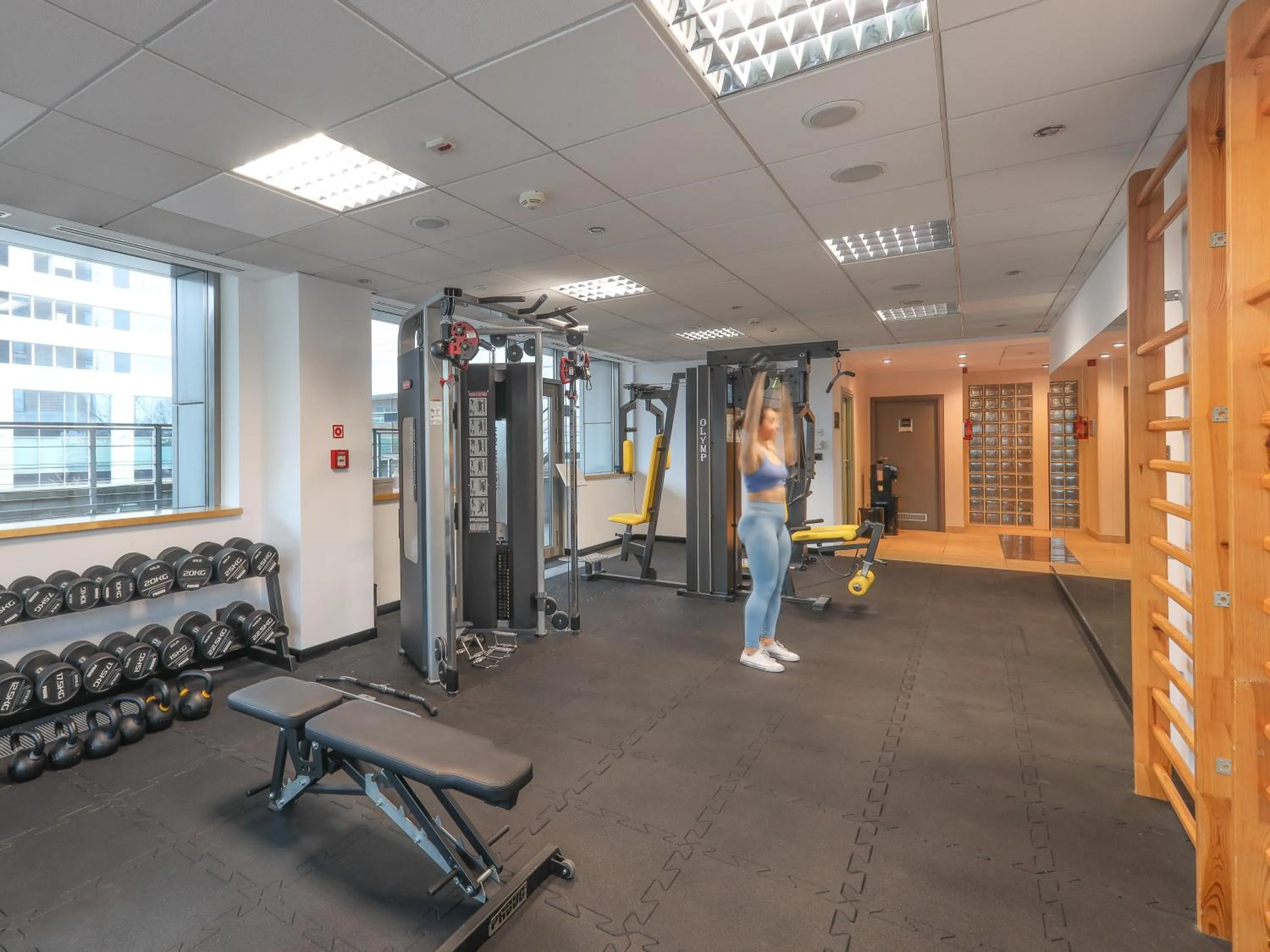 Fitness centre/facilities in Hotel Mercure Poznań Centrum