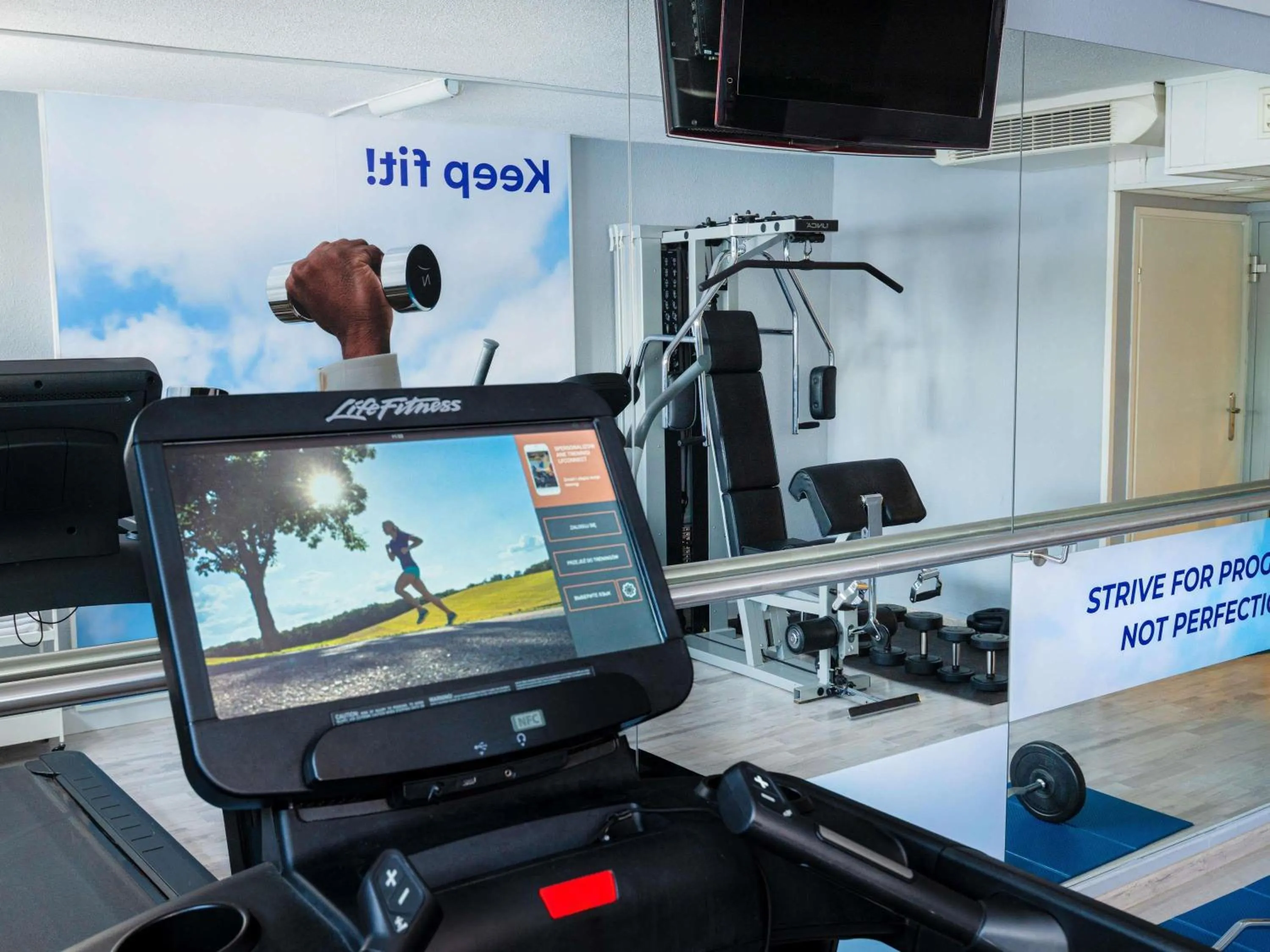 Fitness centre/facilities in Novotel Gdansk Centrum