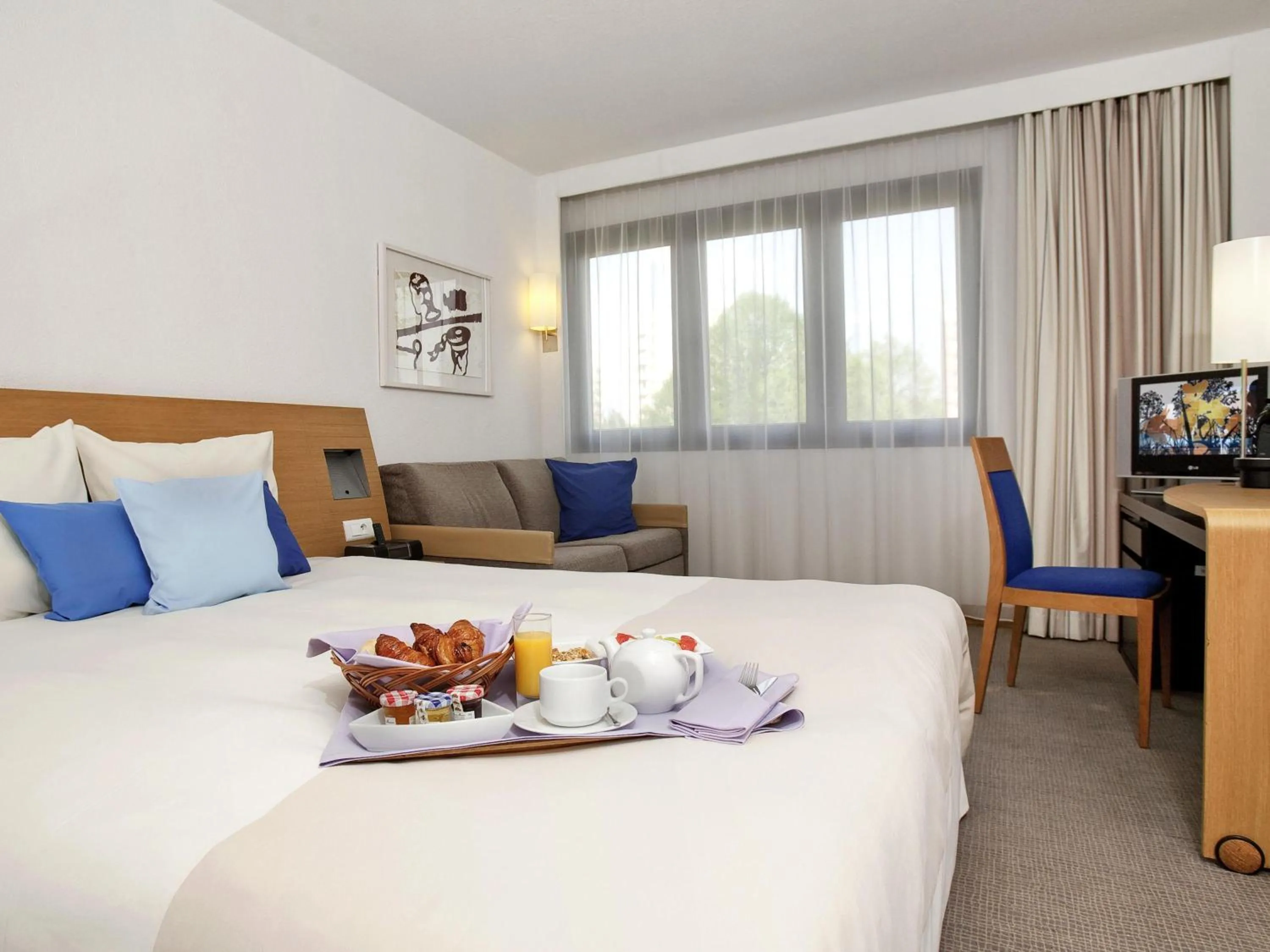 Bedroom, Bed in Novotel Gdansk Centrum