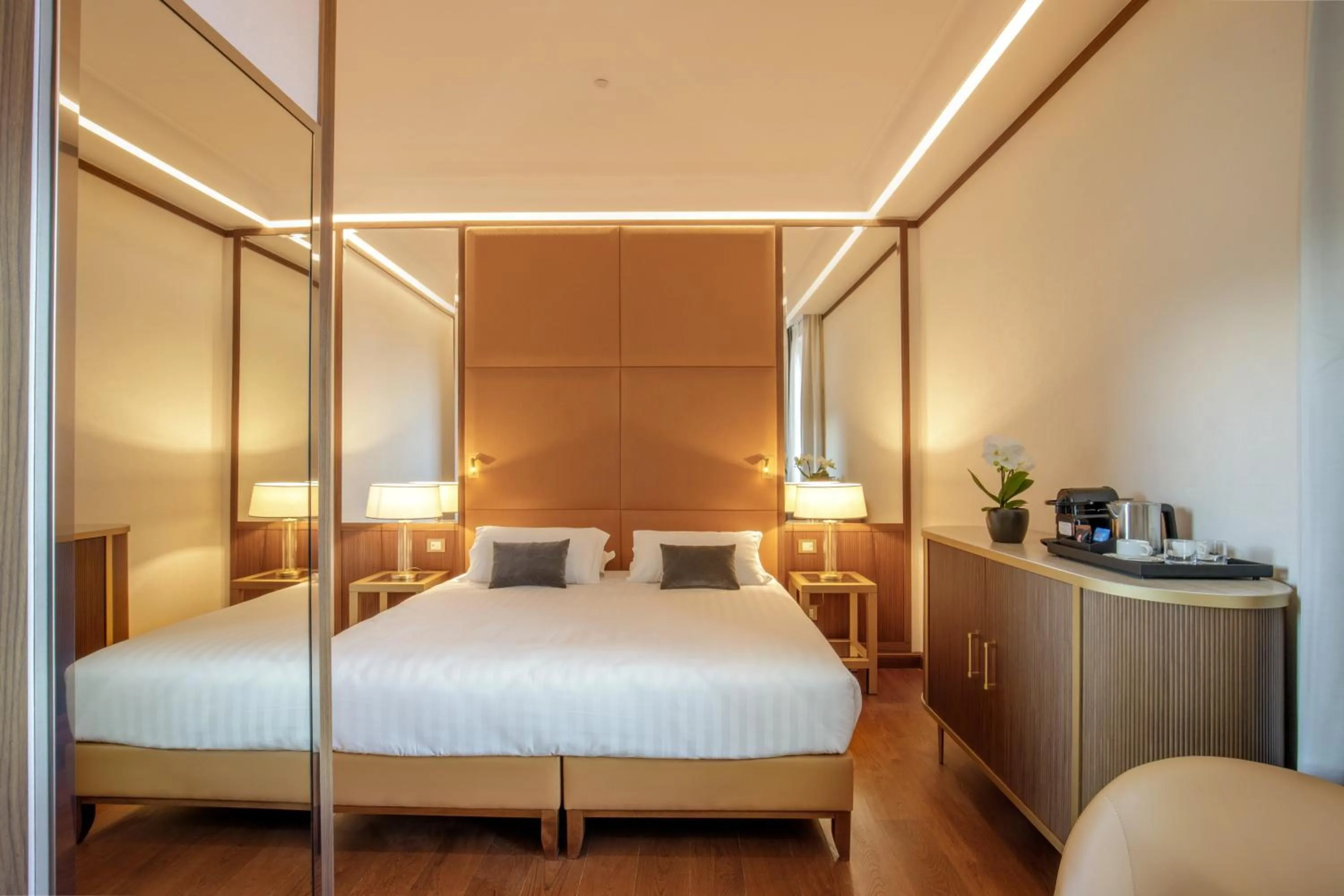 Bed in Hotel Imperiale by OMNIA hotels