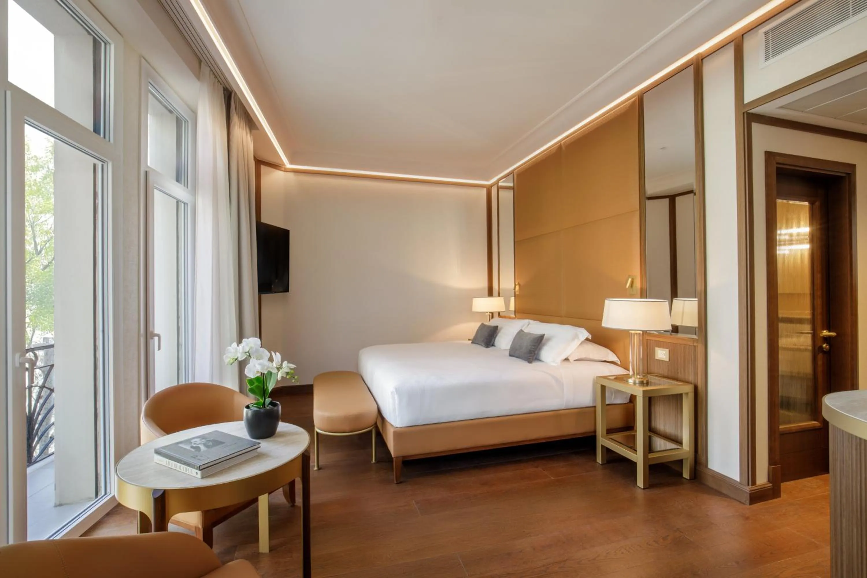 Bed in Hotel Imperiale by OMNIA hotels