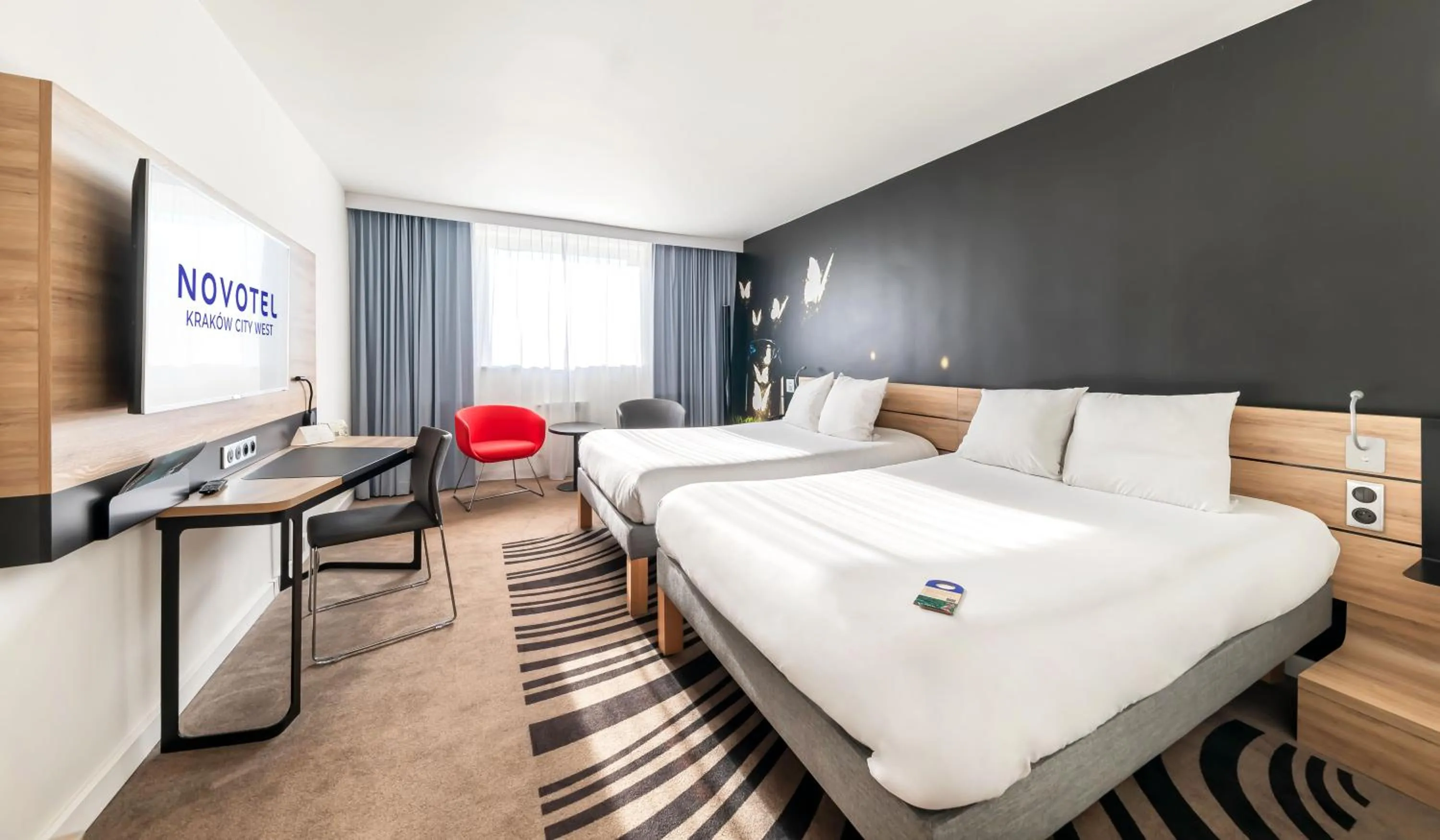 Executive Room with Two Big Beds in Novotel Kraków City West