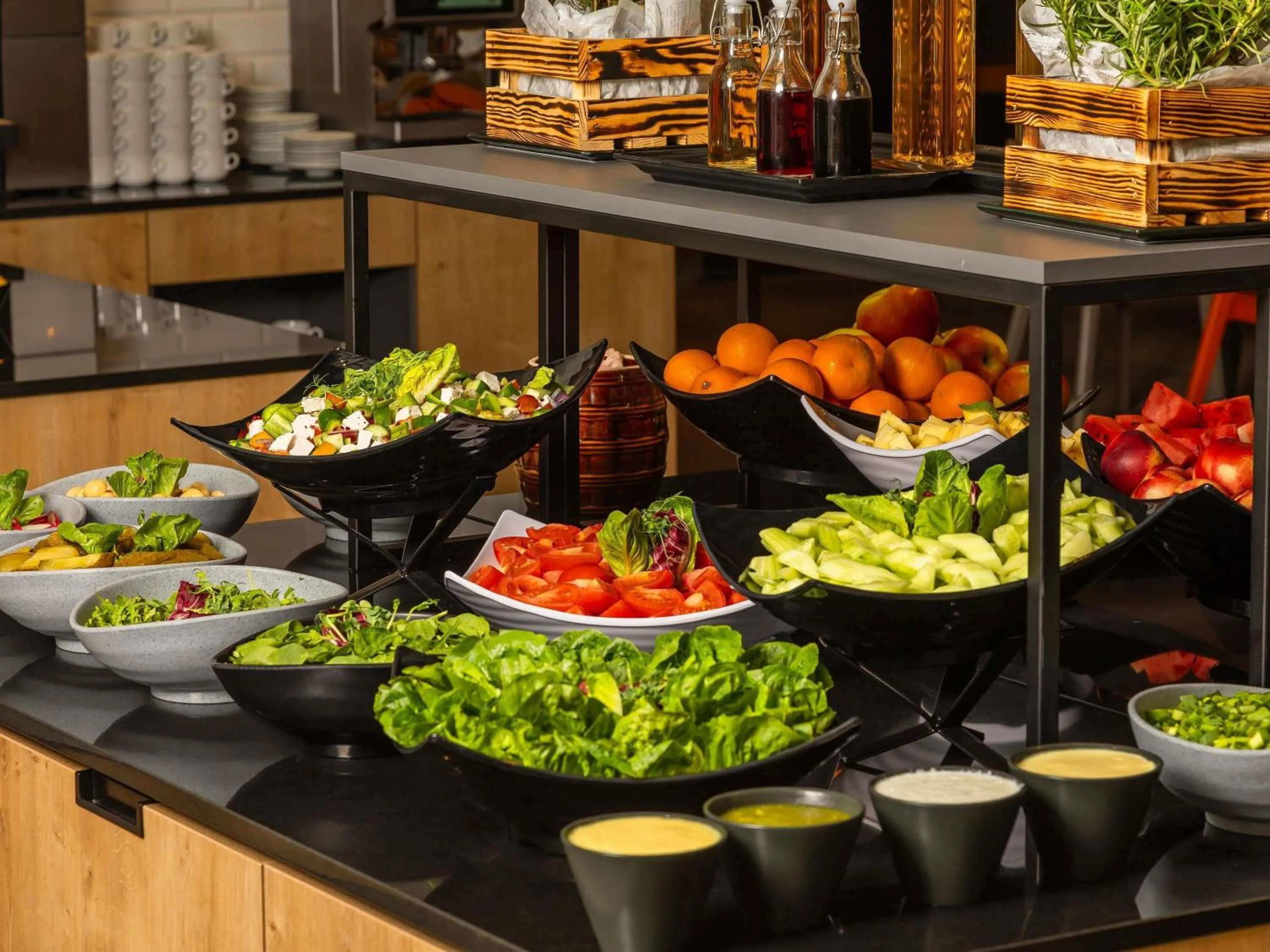 Breakfast in Novotel Kraków City West