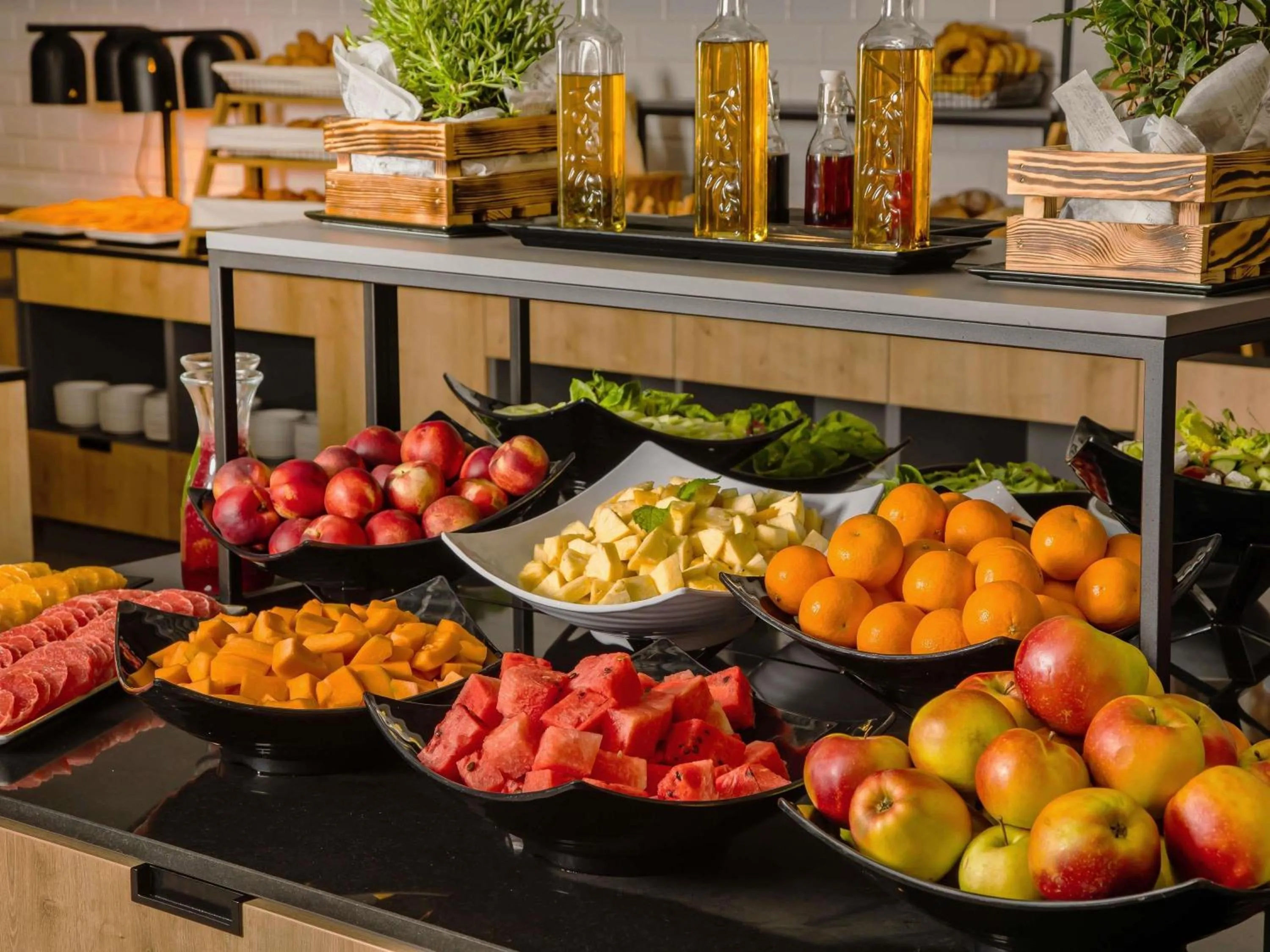 Breakfast in Novotel Kraków City West