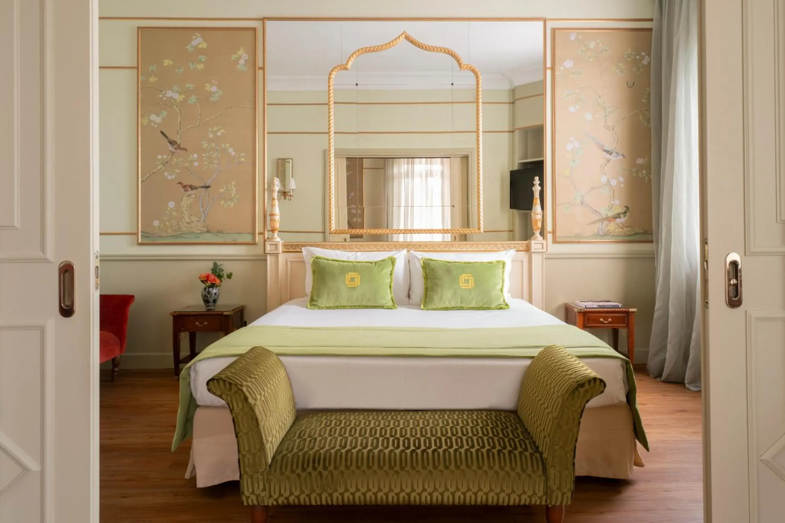 Bed in Hotel Degli Aranci Bed in Hotel Degli Aranci