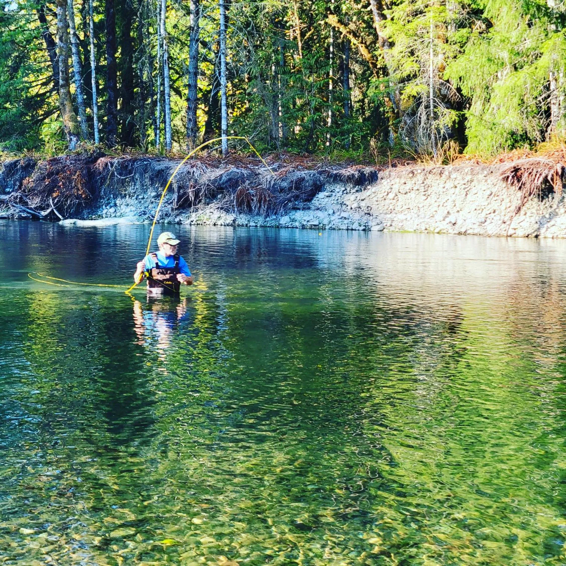 Off site in M&M's Maple Bay Mountain Guesthouse