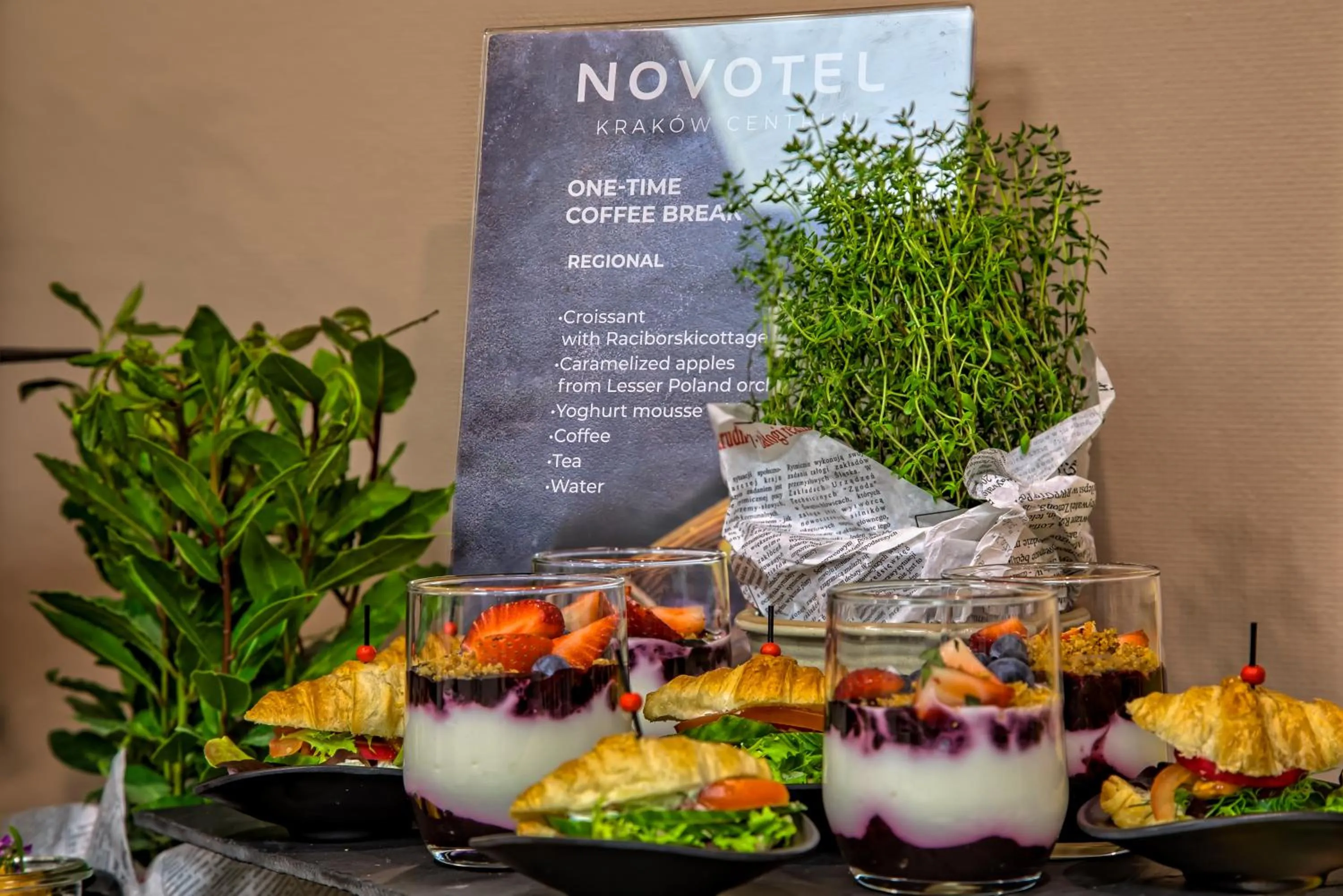 Food and drinks in Novotel Kraków Centrum