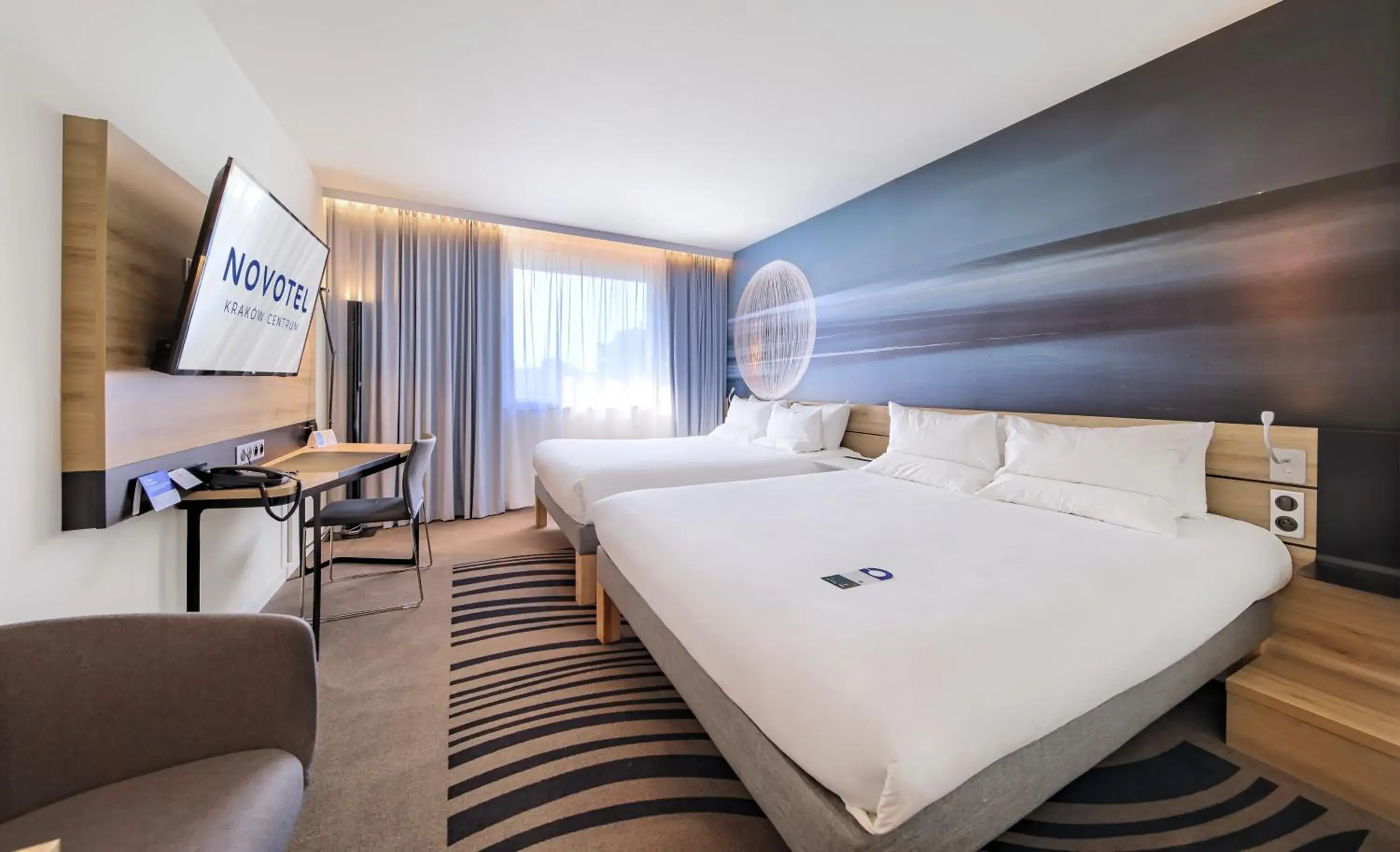 Standard Twin Room in Novotel Kraków Centrum Standard Twin Room in Novotel Kraków Centrum