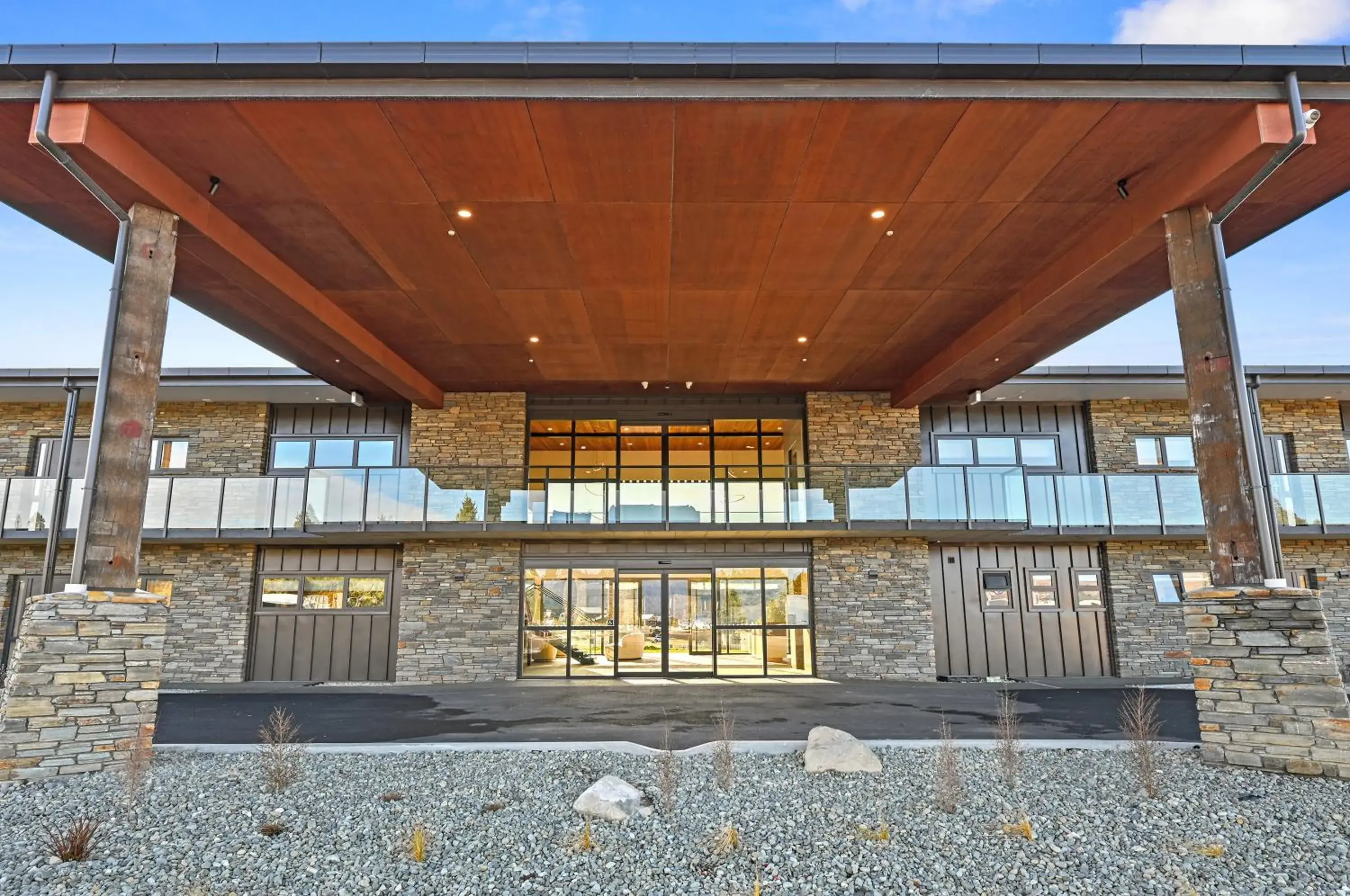 Facade/entrance in Grand Suites Lake Tekapo Facade/entrance in Grand Suites Lake Tekapo