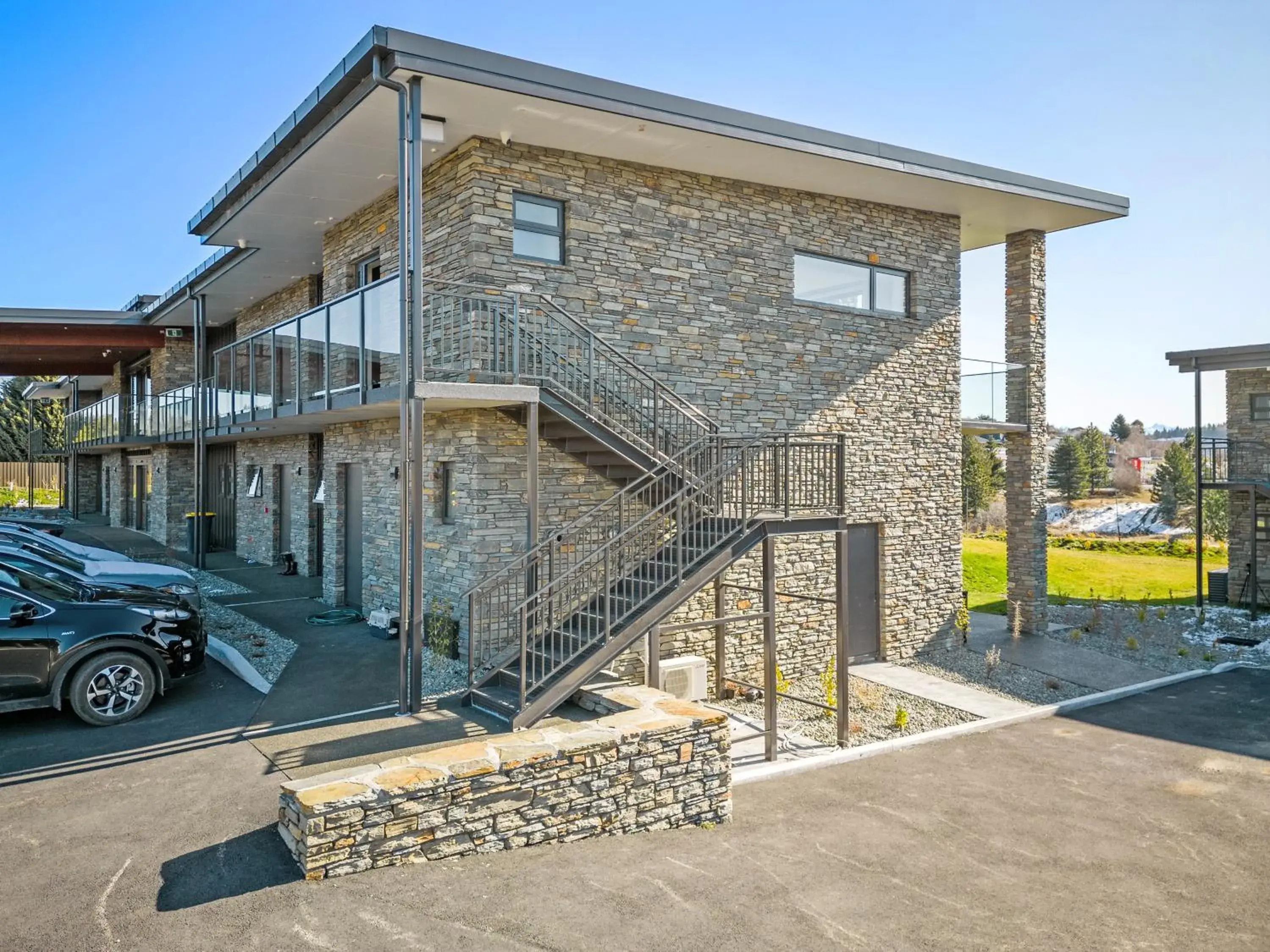 Property building in Grand Suites Lake Tekapo Property building in Grand Suites Lake Tekapo