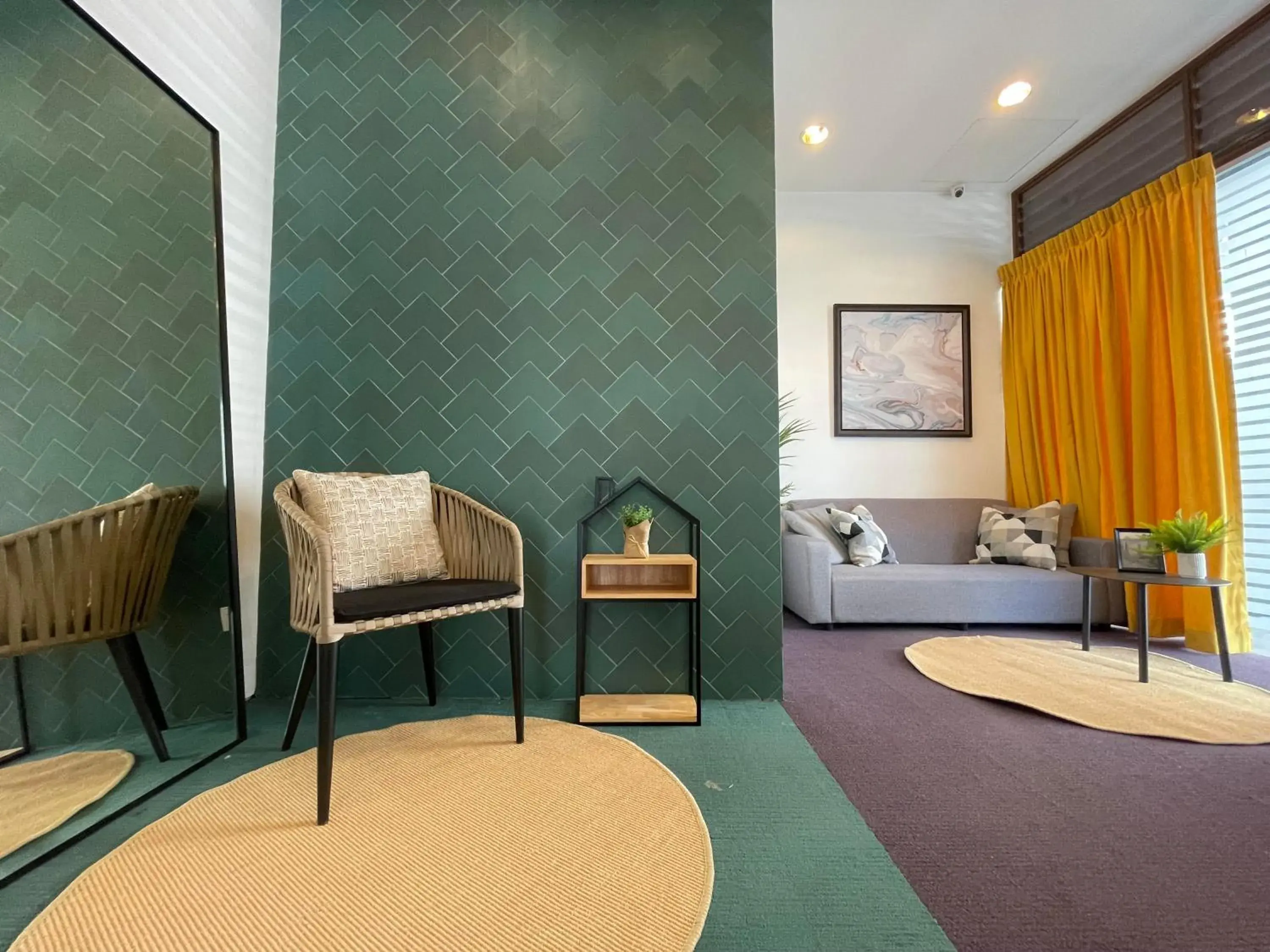 Living room in The Assembly Place, A Co-living at Mayo Living room in The Assembly Place, A Co-living at Mayo