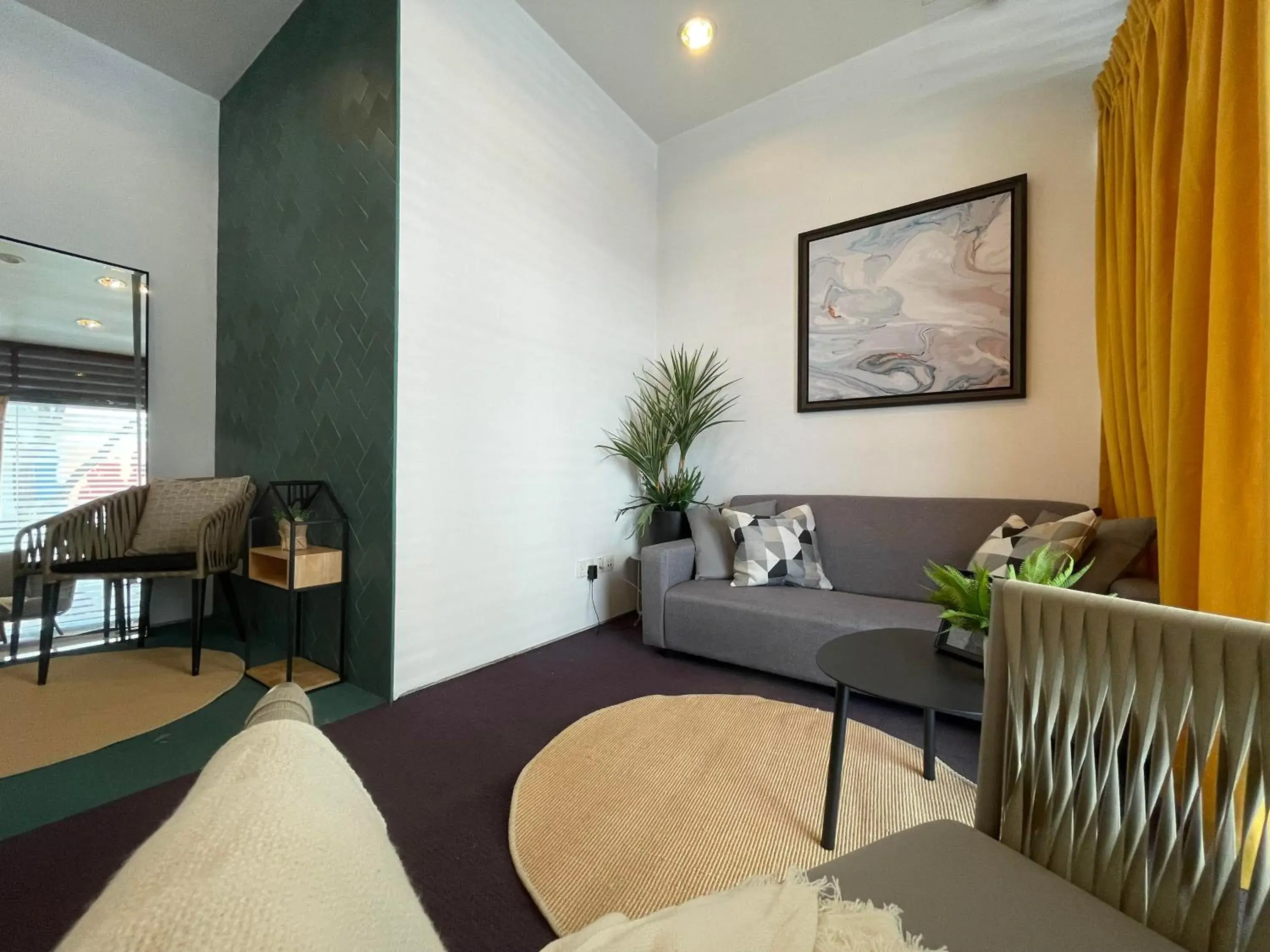 Living room in The Assembly Place, A Co-living at Mayo Living room in The Assembly Place, A Co-living at Mayo