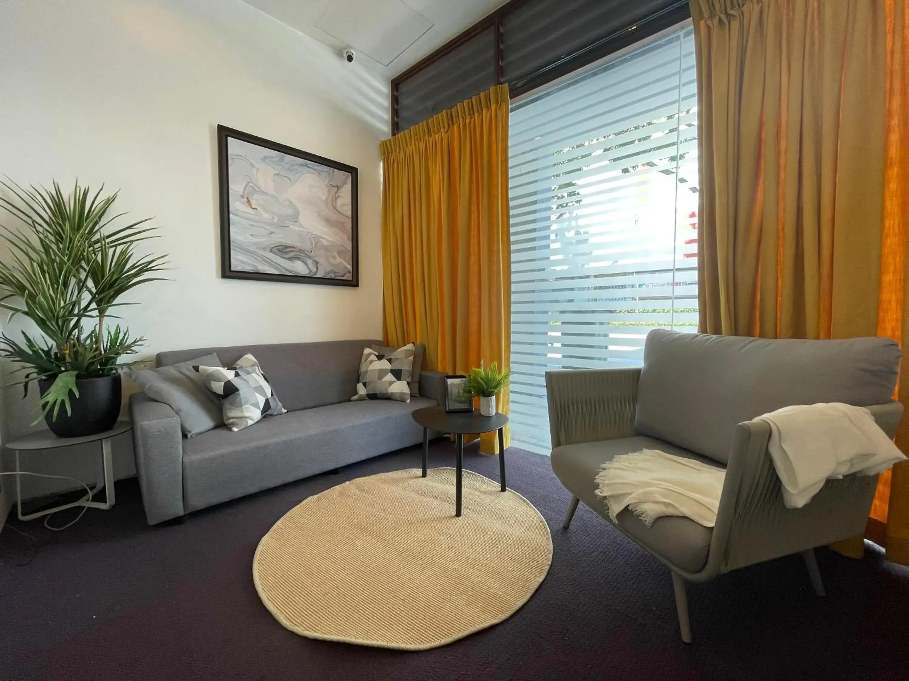 Living room in The Assembly Place, A Co-living at Mayo Living room in The Assembly Place, A Co-living at Mayo