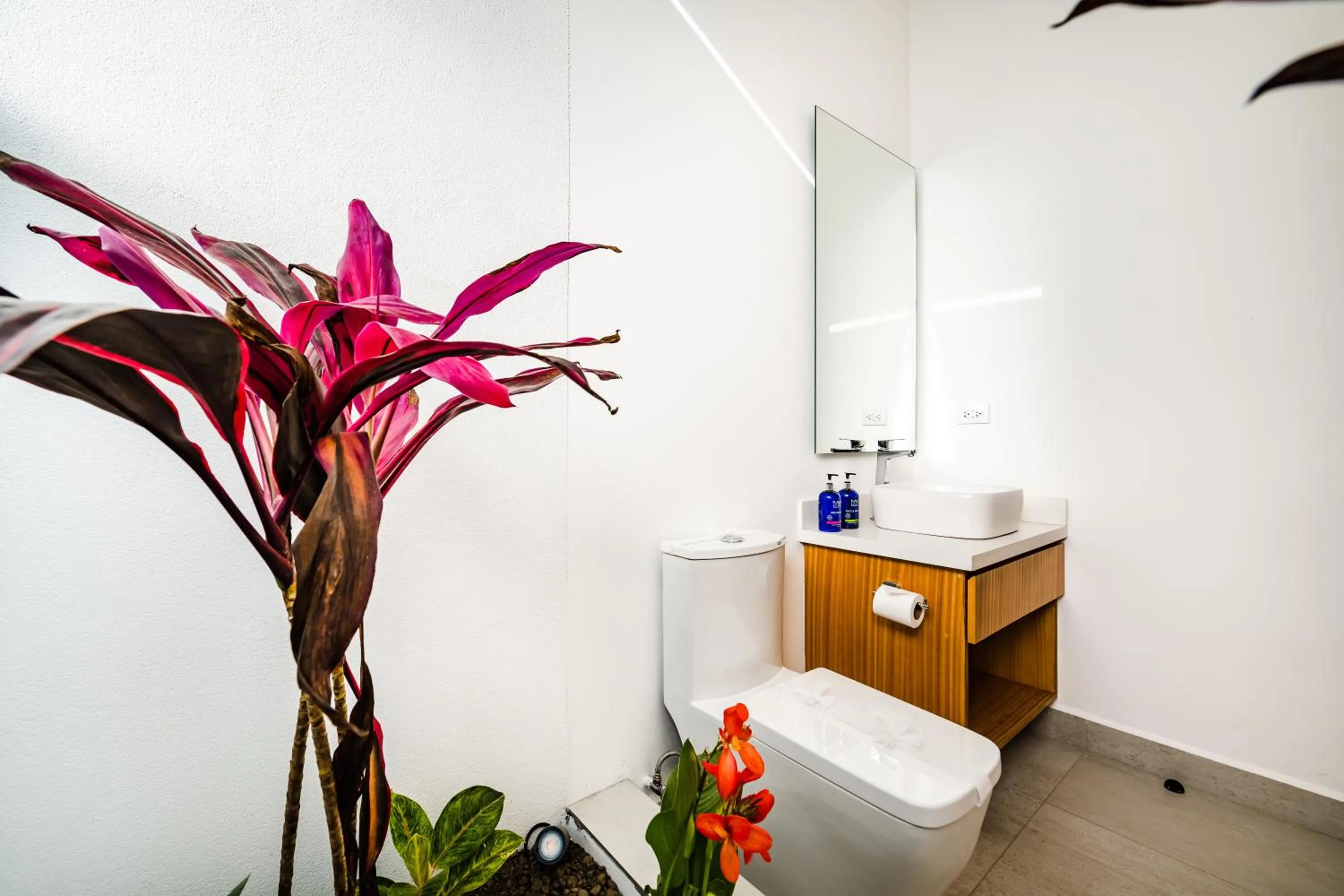 Bathroom in mVillas Luxury Villas with Beach Club Access & Sauna