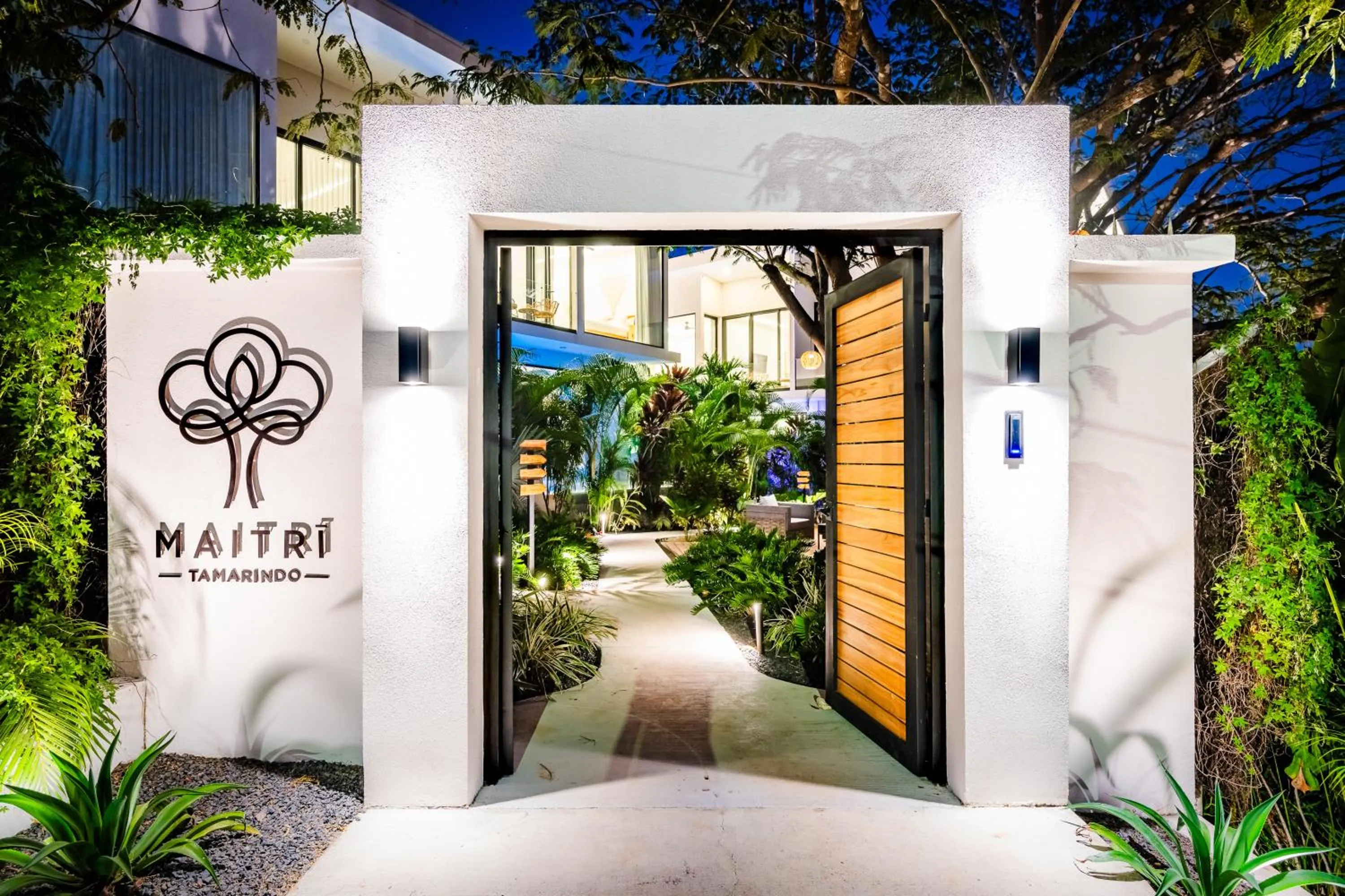 Facade/entrance in mVillas Luxury Villas with Beach Club Access & Sauna