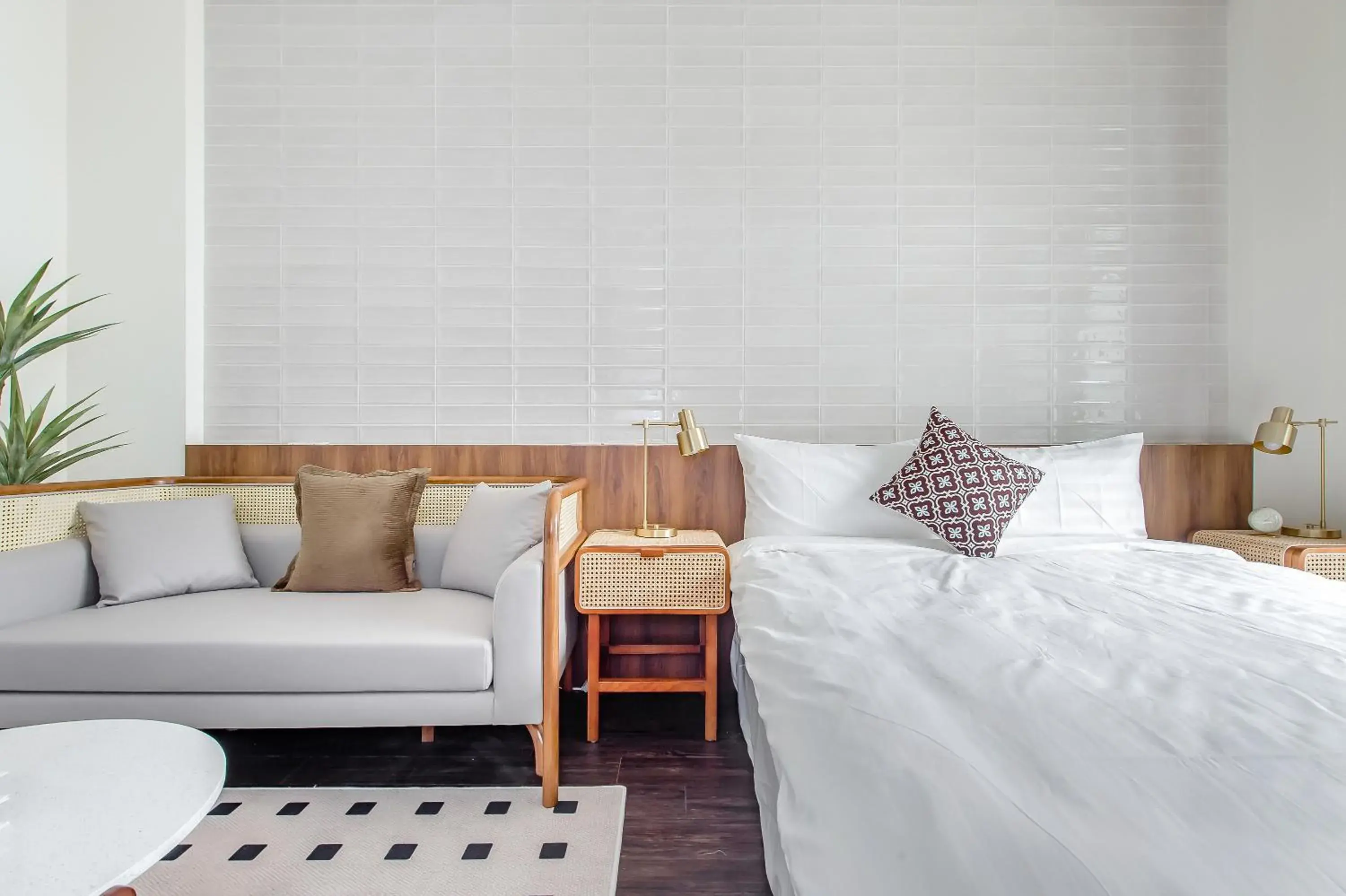 Deluxe Double Room with Balcony in Choco style Smart Stay Deluxe Double Room with Balcony in Choco style Smart Stay