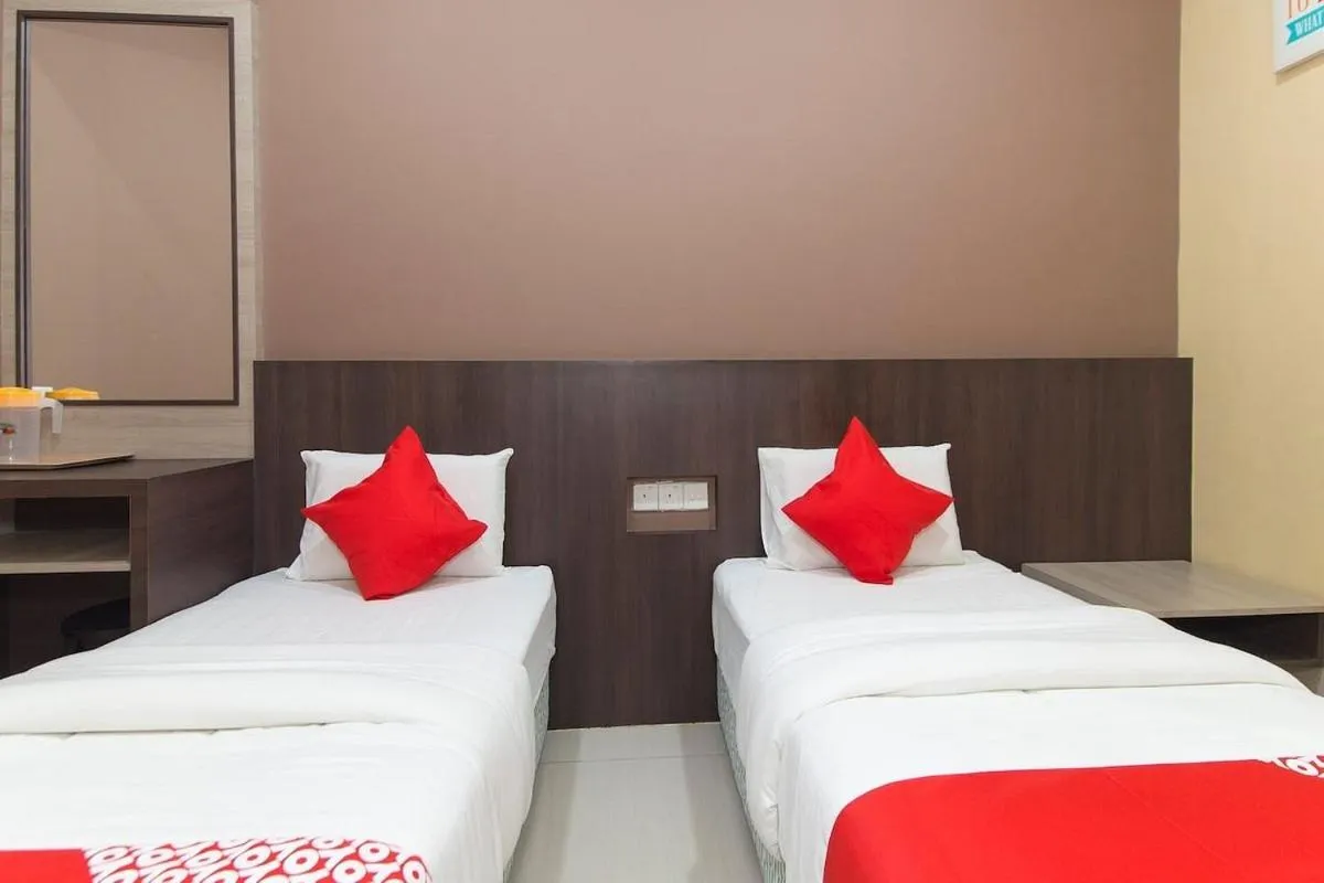 Bed in Silibin Times Inn Hotel