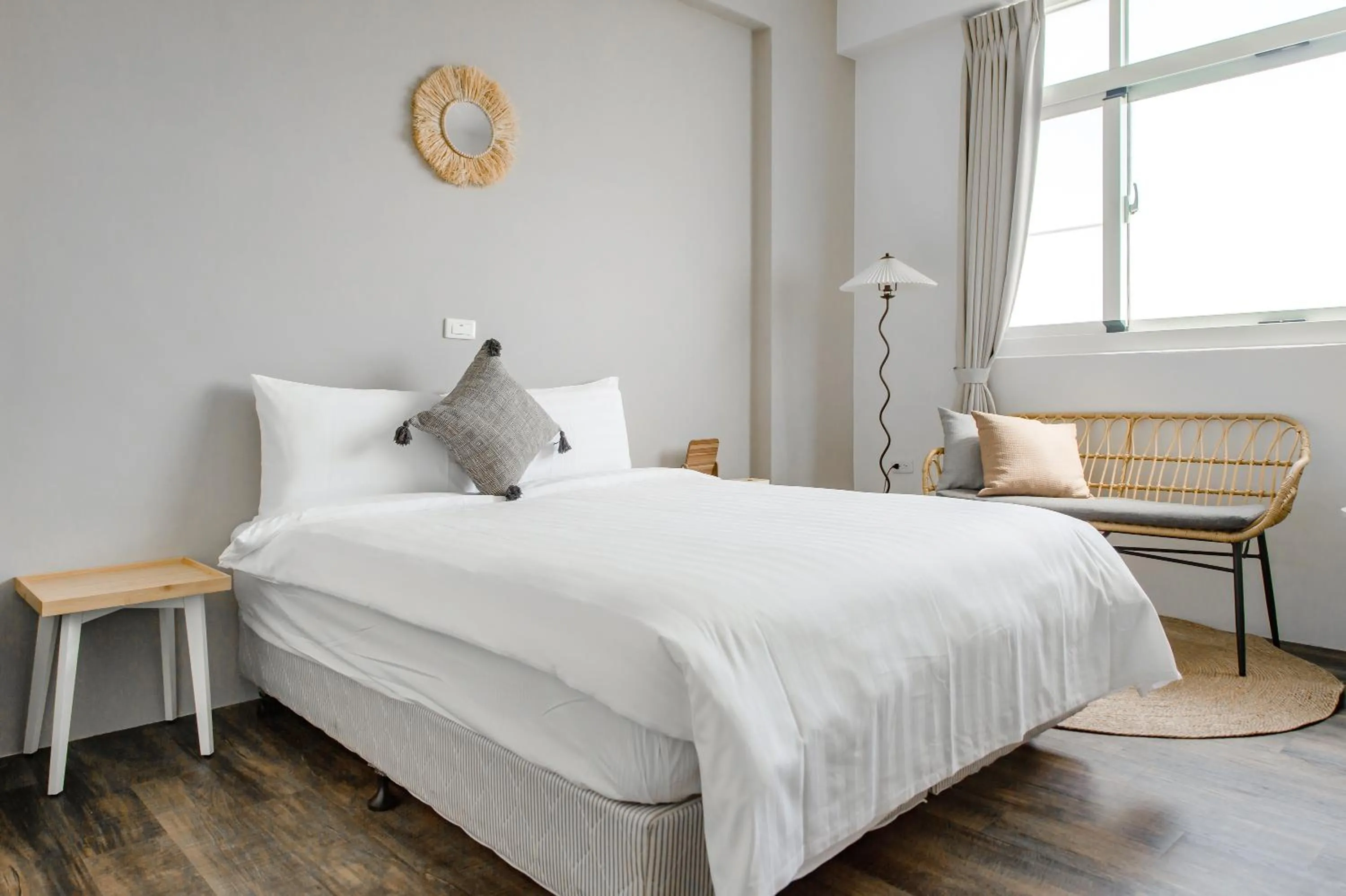 Bed in Taitung Yu Krung Smart Stay