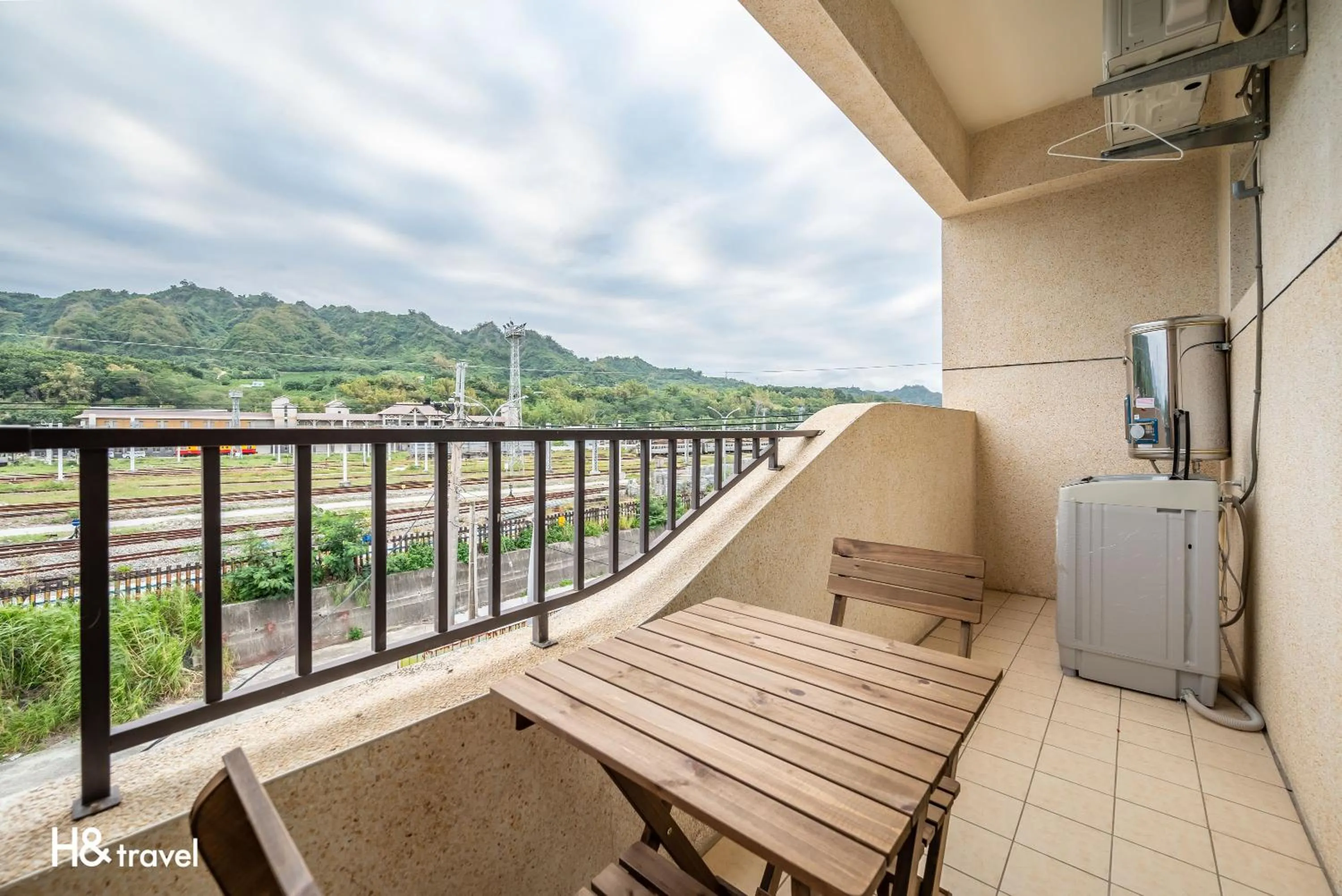 Balcony/Terrace in Taitung Yu Krung Smart Stay