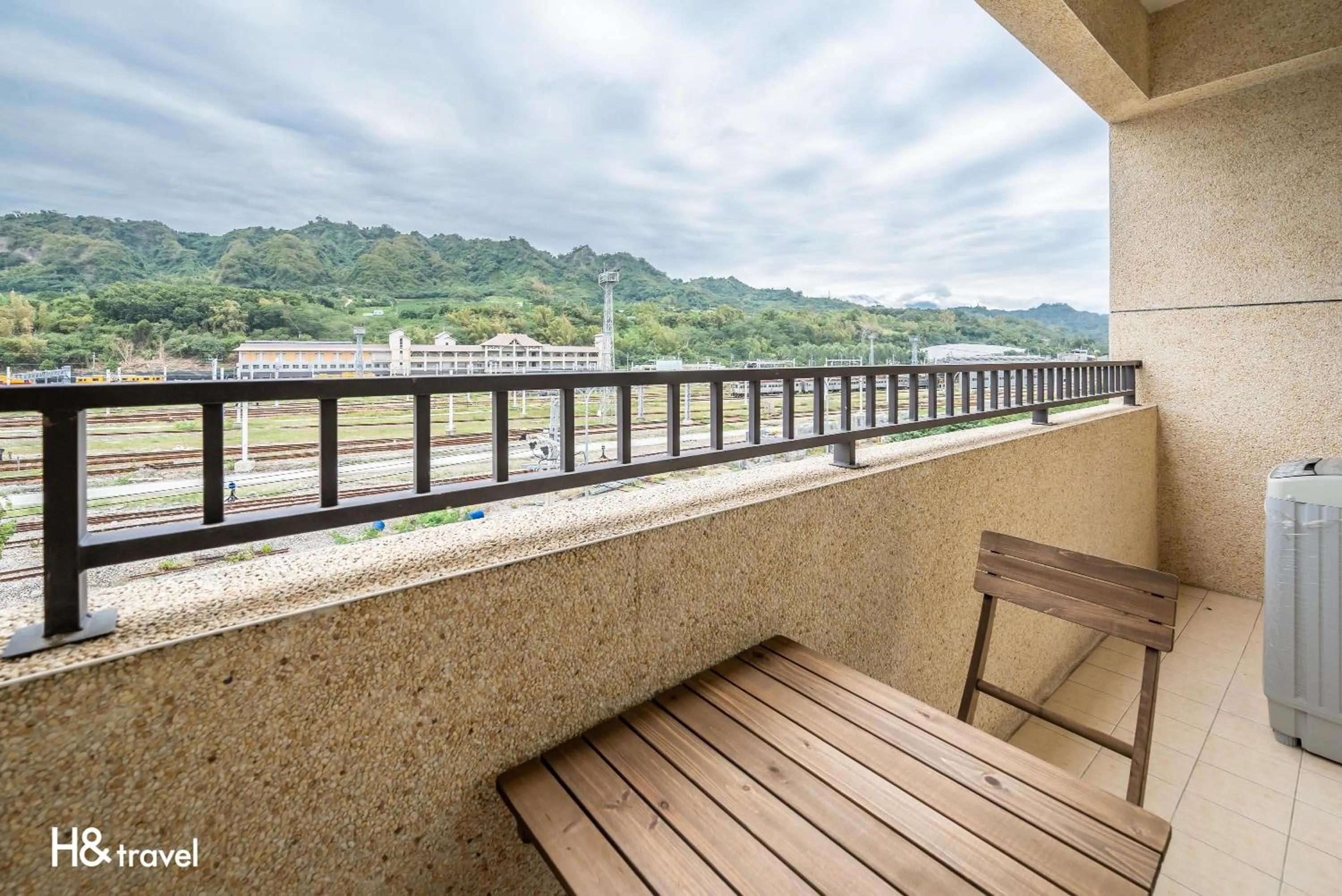 Balcony/Terrace in Taitung Yu Krung Smart Stay