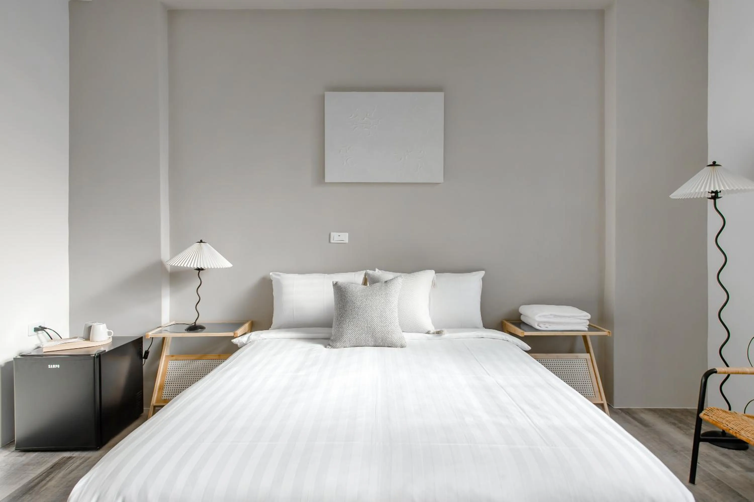 Bed in Taitung Yu Krung Smart Stay