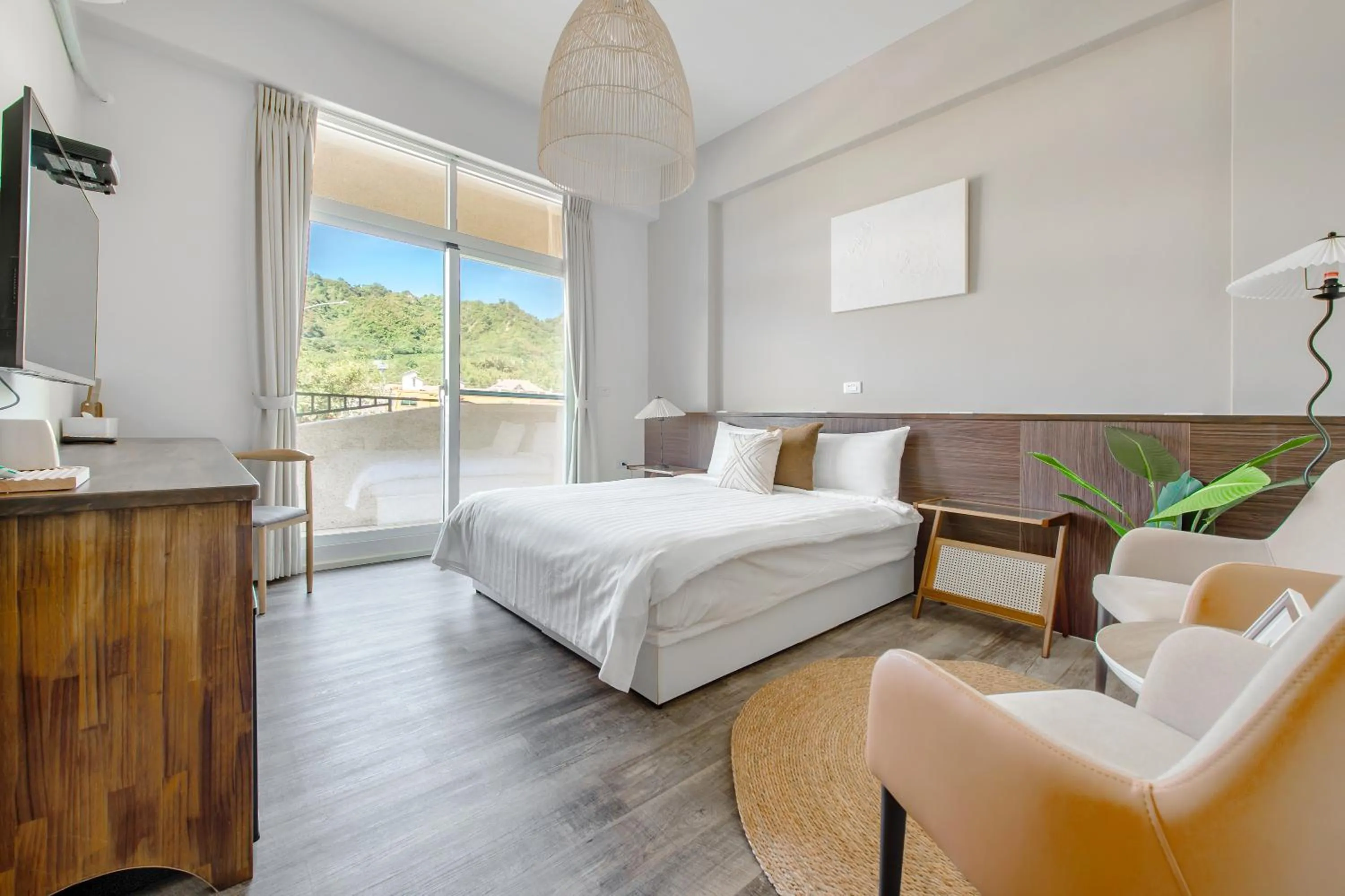 Bed in Taitung Yu Krung Smart Stay