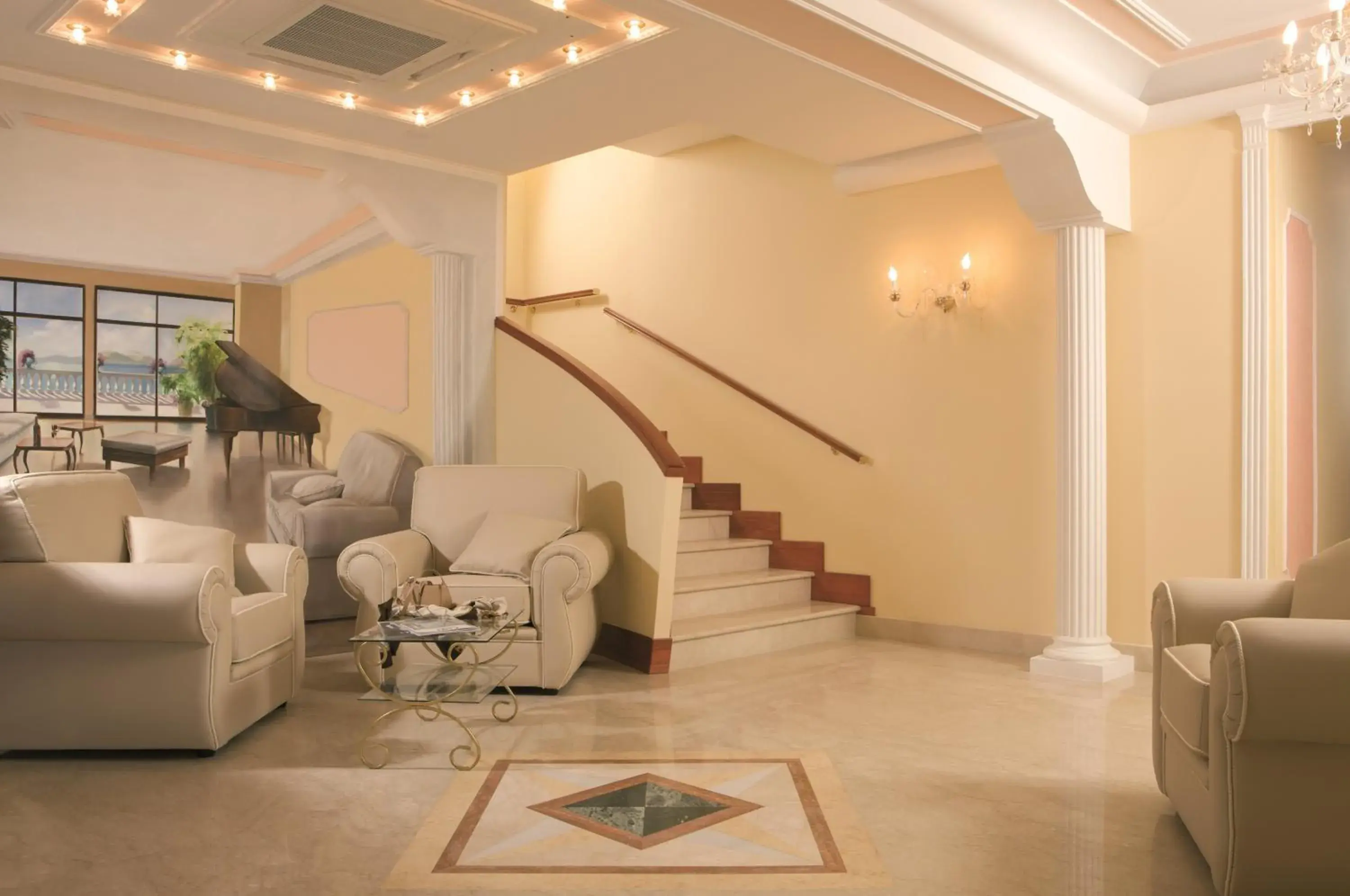 Lobby or reception in Hotel Prestige Lobby or reception in Hotel Prestige