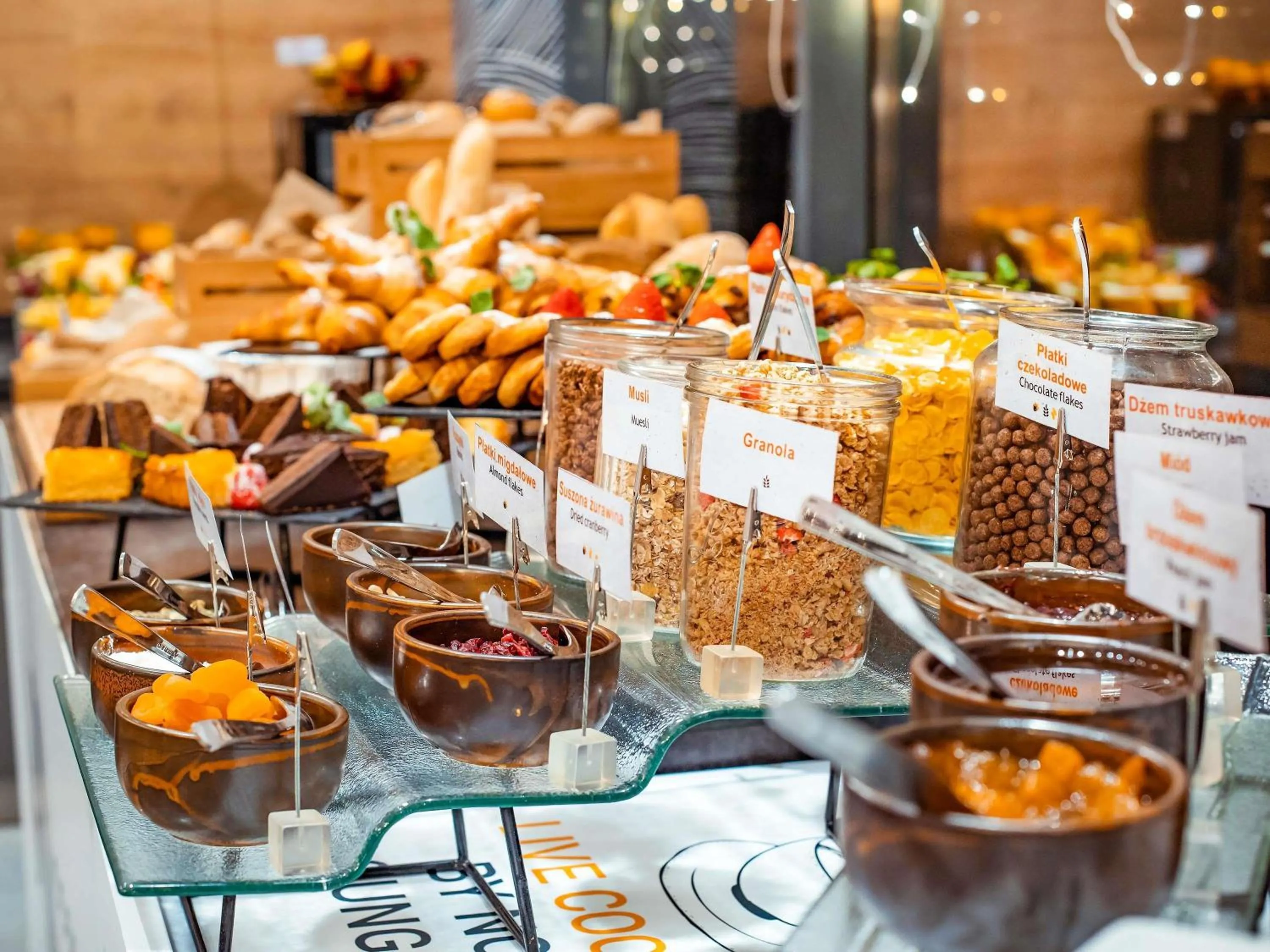 Breakfast in Novotel Szczecin Centrum