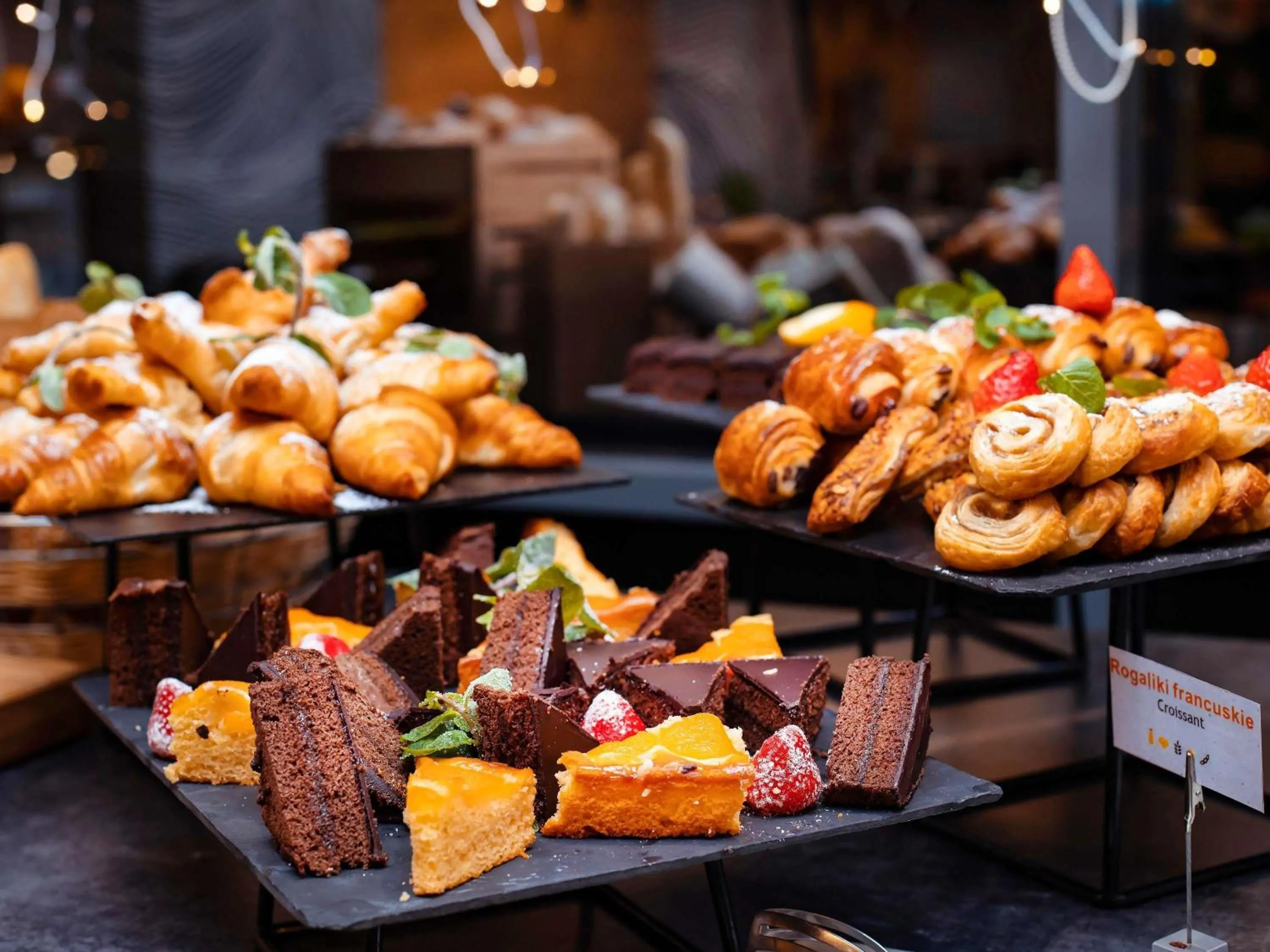 Breakfast in Novotel Szczecin Centrum