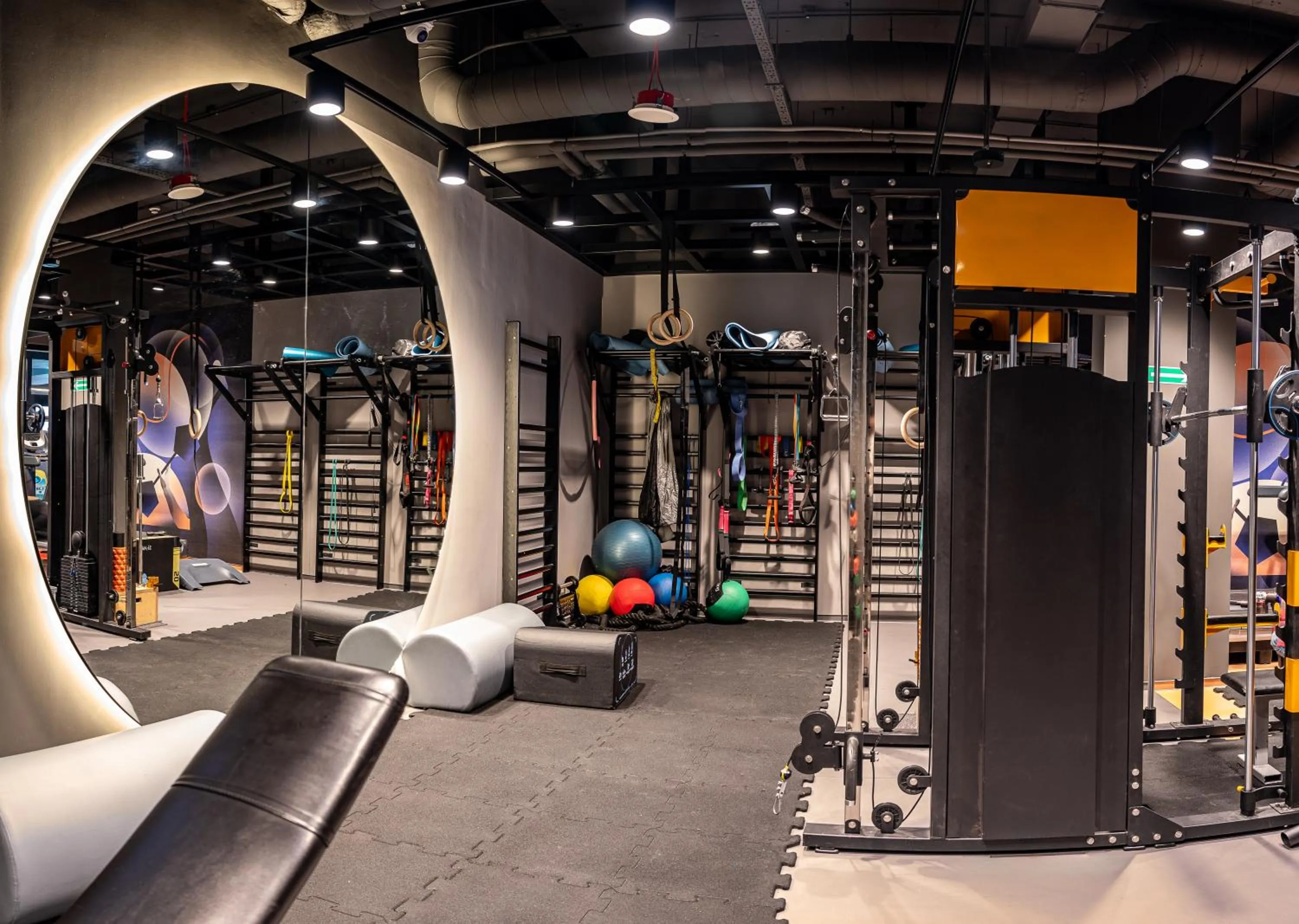 Fitness centre/facilities in Novotel Szczecin Centrum