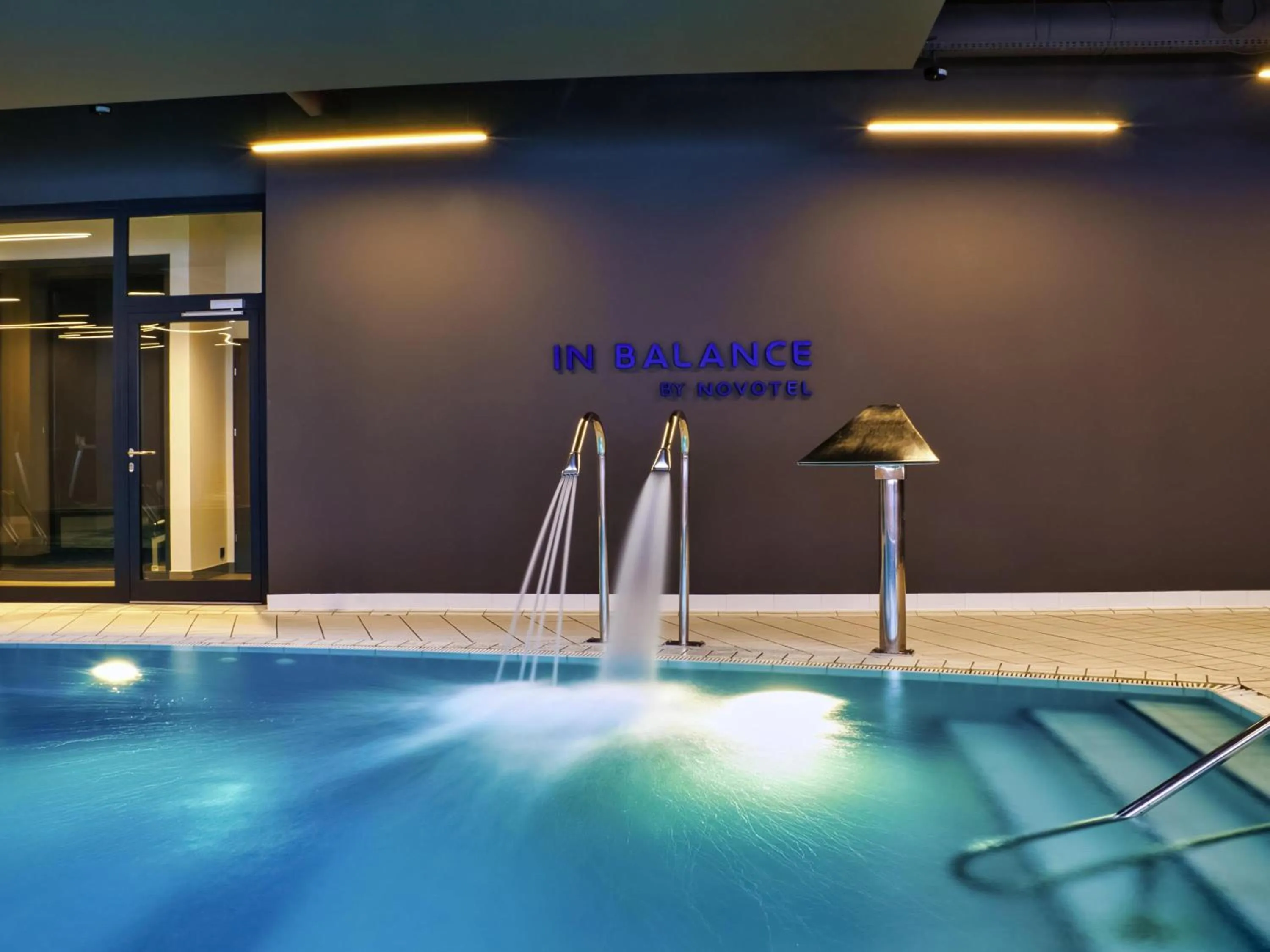 Pool view in Novotel Szczecin Centrum