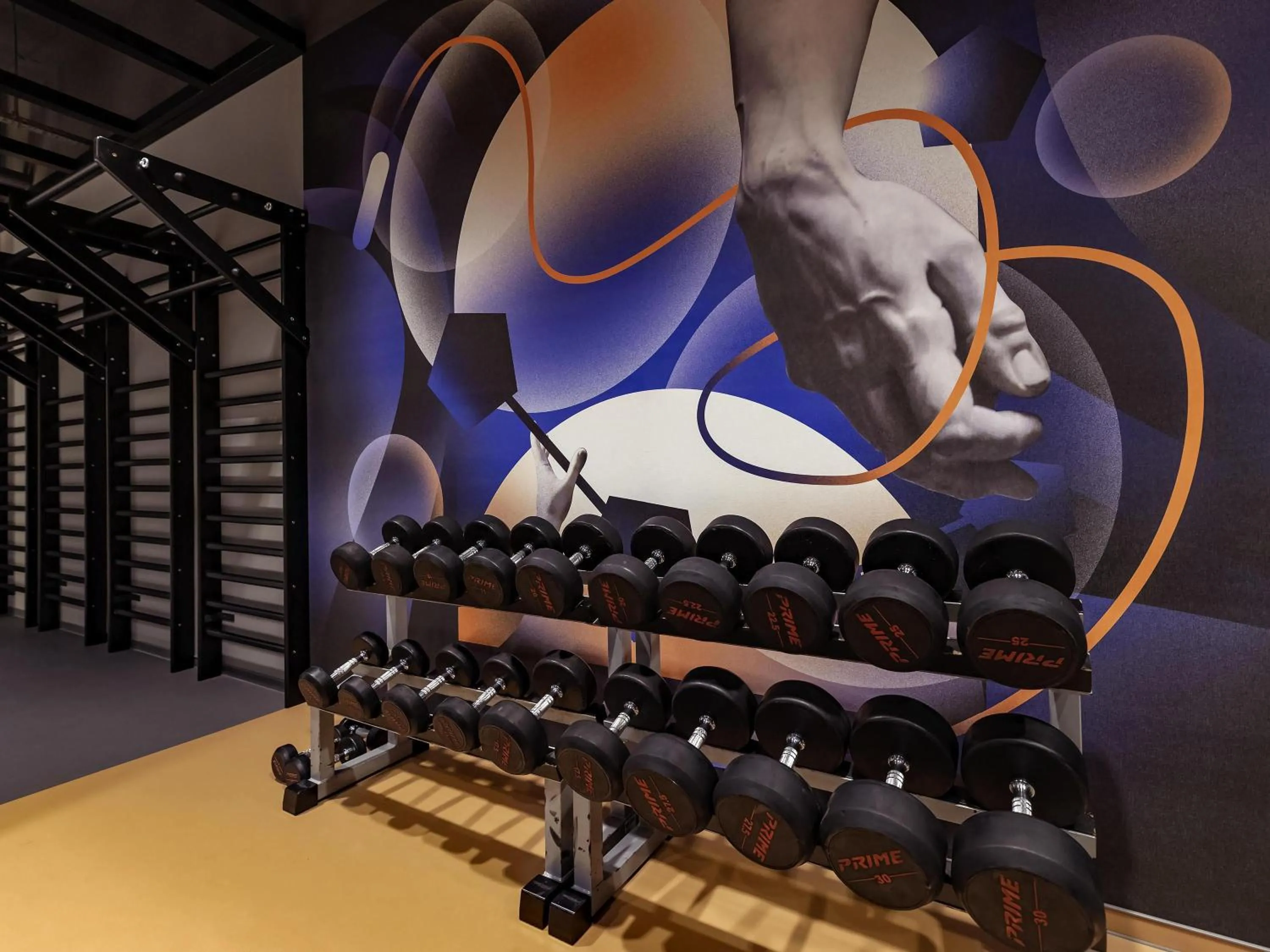 Fitness centre/facilities in Novotel Szczecin Centrum