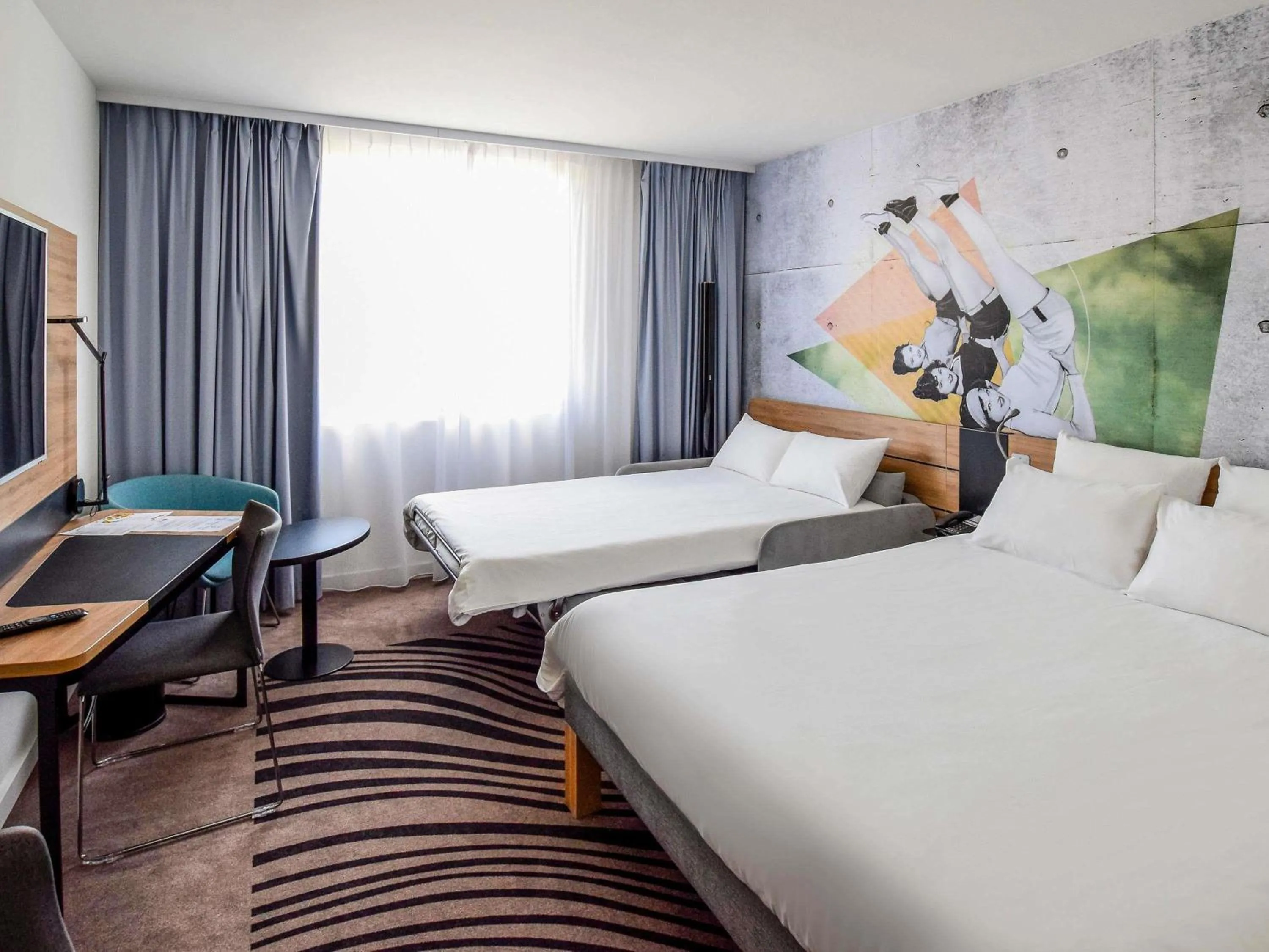 Bedroom, Bed in Novotel Szczecin Centrum