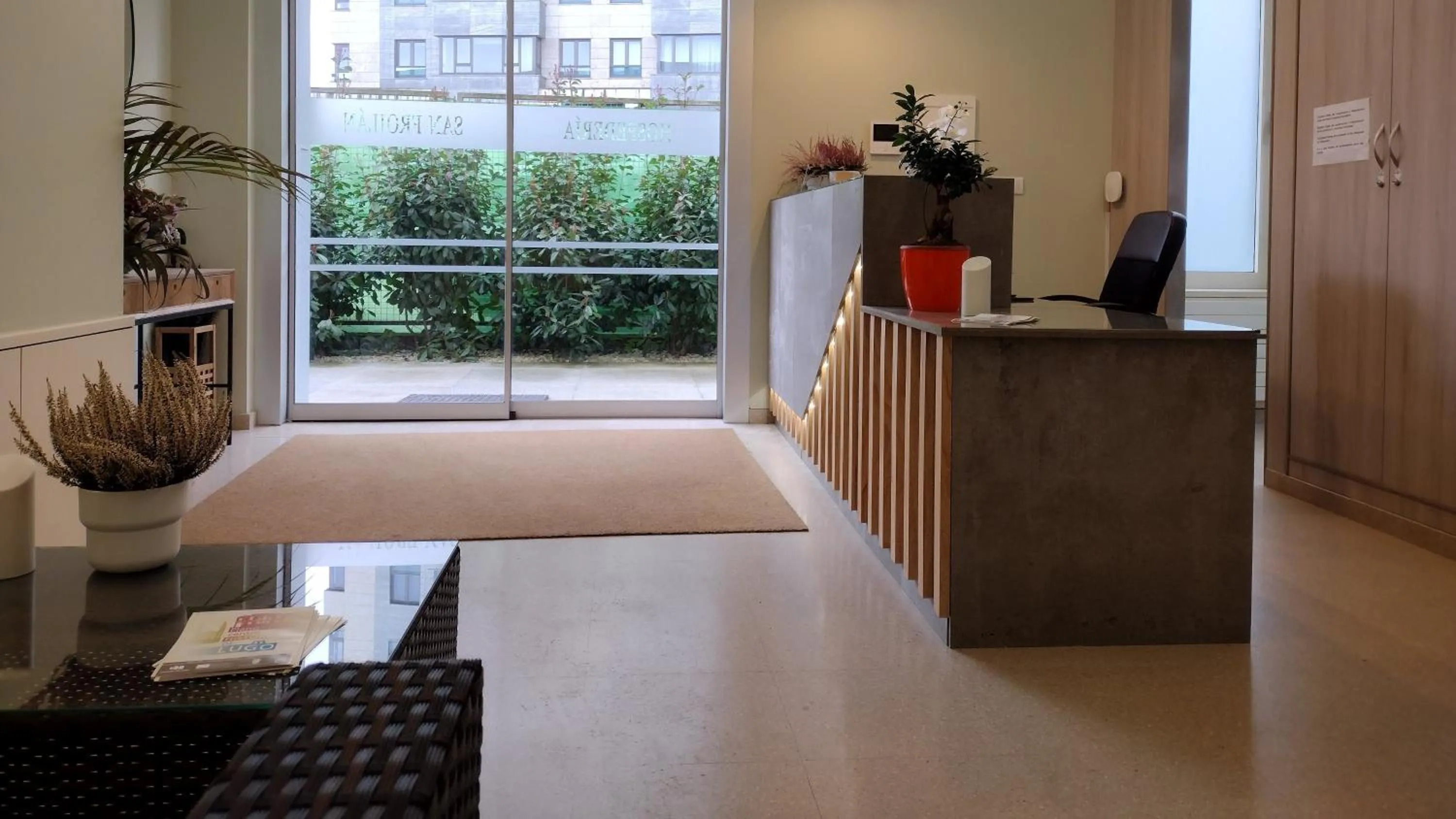 Lobby or reception in Hospedería San Froilan